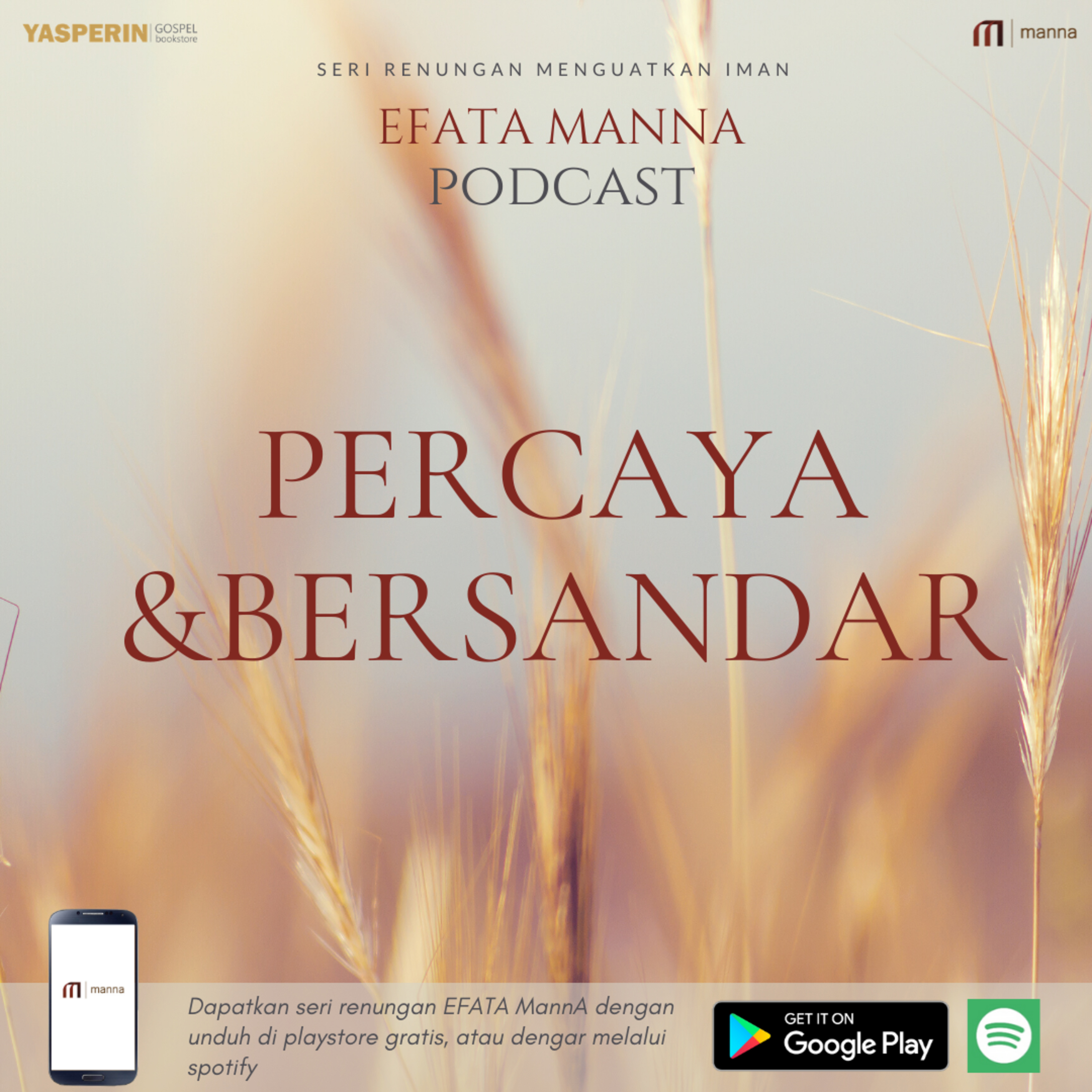 Seri Renungan di Tengah Pandemi #5 - Percaya dan Bersandar episode artwork