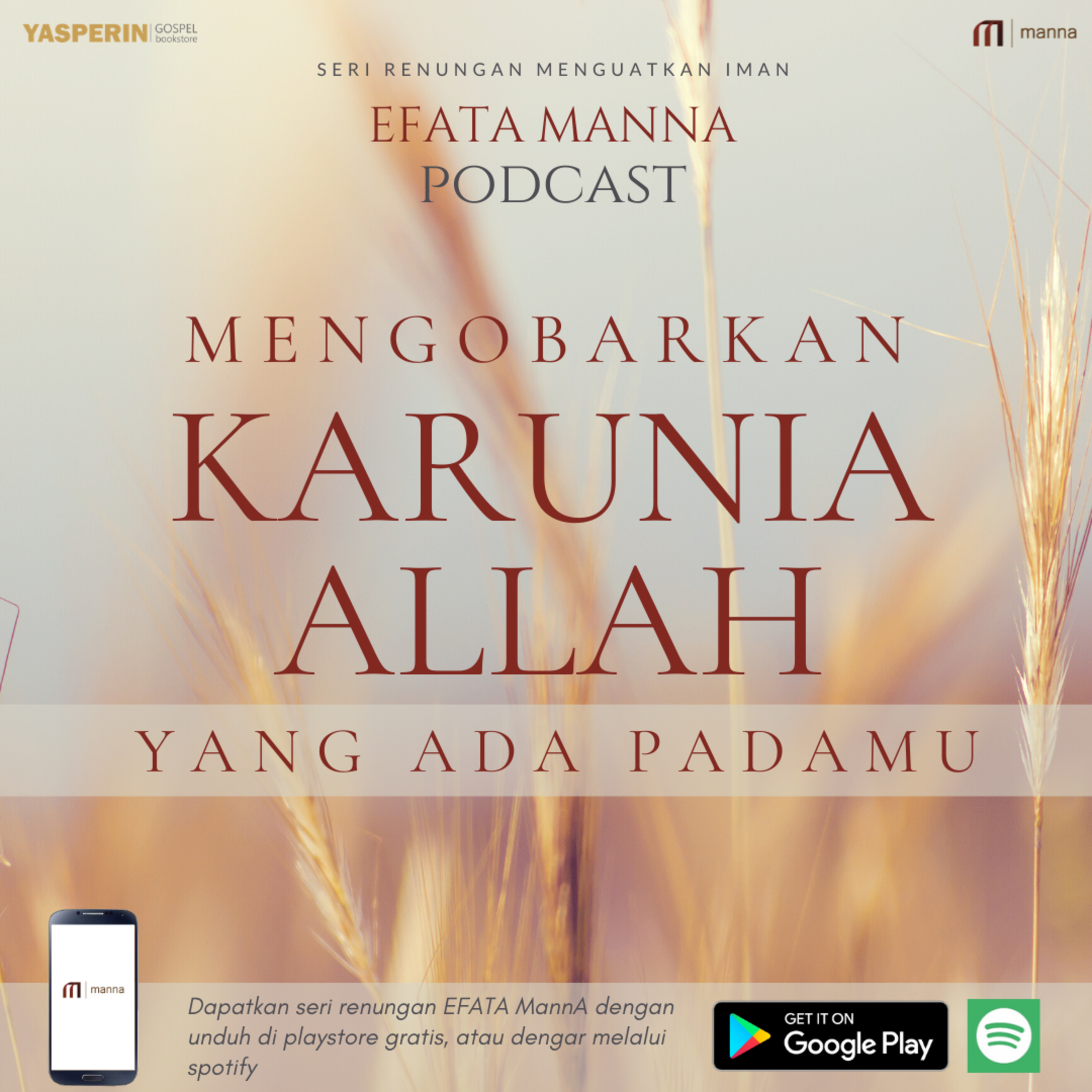 Seri Renungan di Tengah Pandemi #6 - Mengobarkan Karunia Allah yang Ada Padamu episode artwork