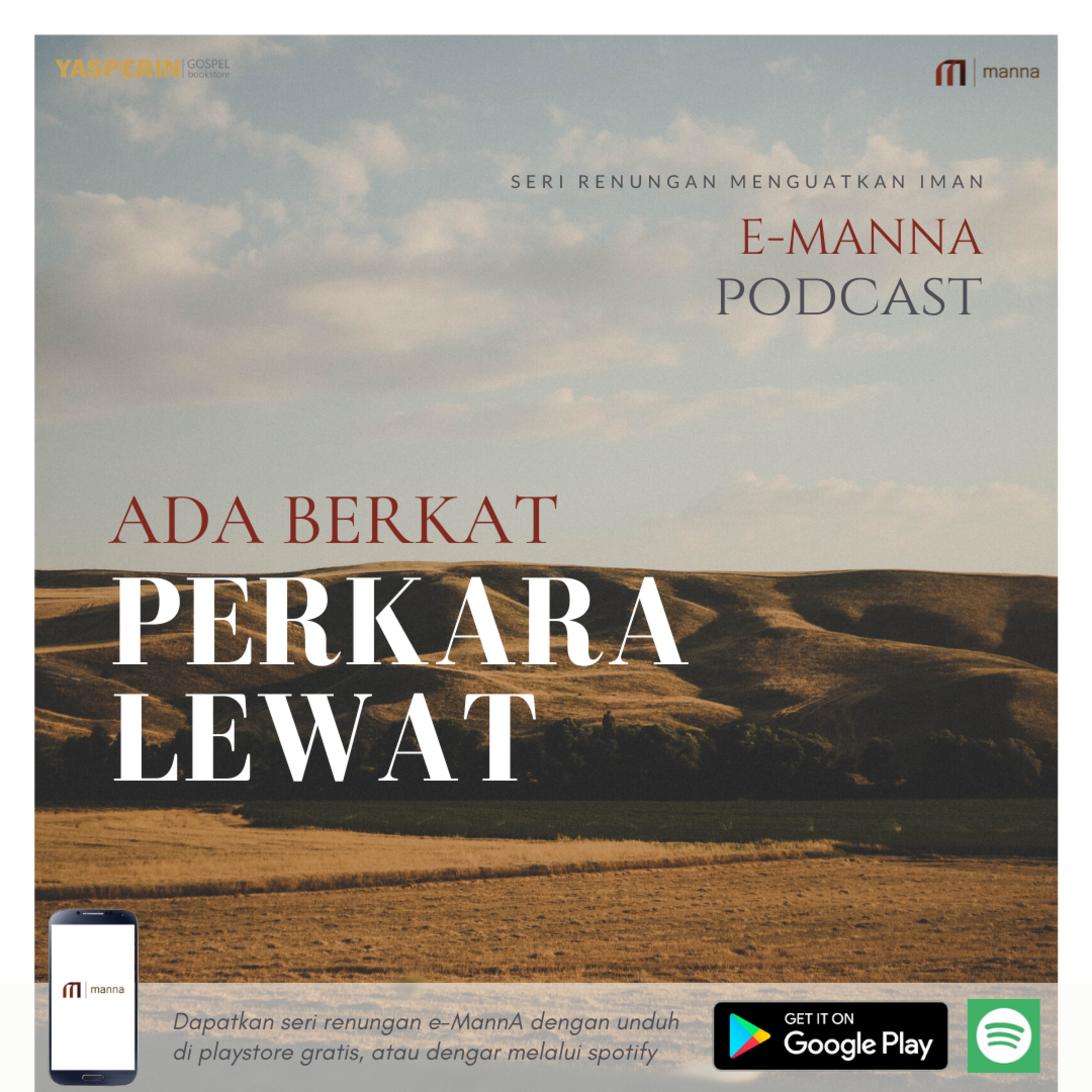 Seri Renungan di Tengah Pandemi #7 - Ada Berkat, Perkara Lewat episode artwork