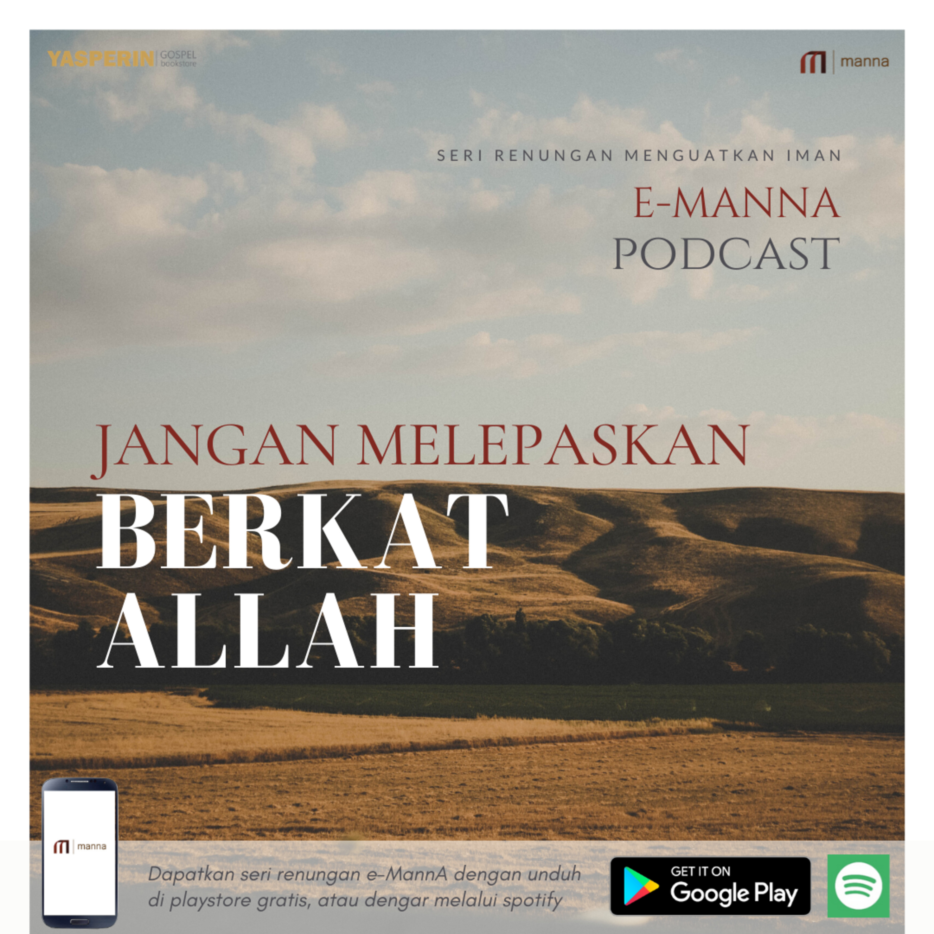 Seri Renungan di Tengah Pandemi #7 - Jangan Melepaskan Berkat Allah episode artwork