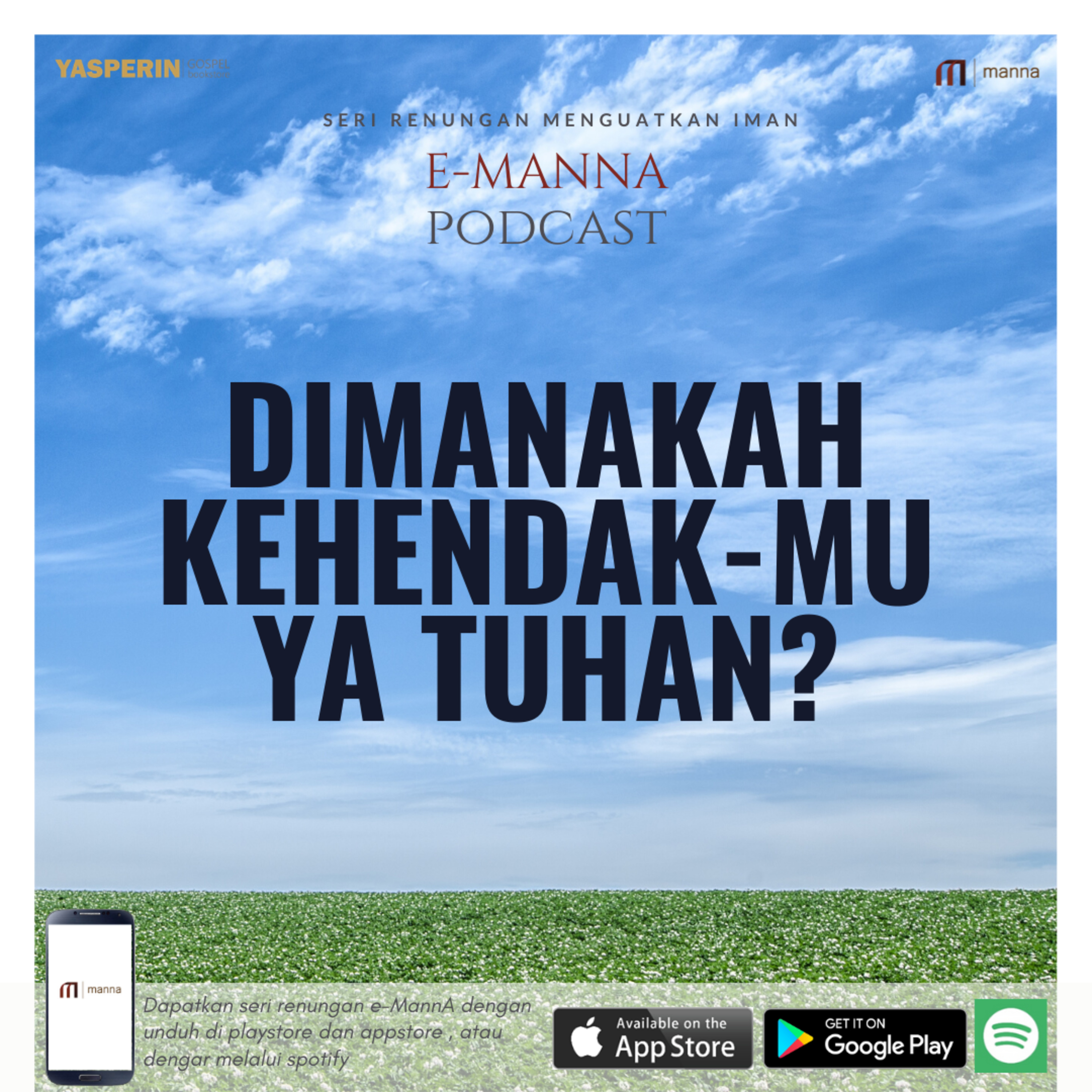 Seri Renungan di Tengah Pandemi #9 - Dimanakah Kehendak-Mu Ya Tuhan ? episode artwork