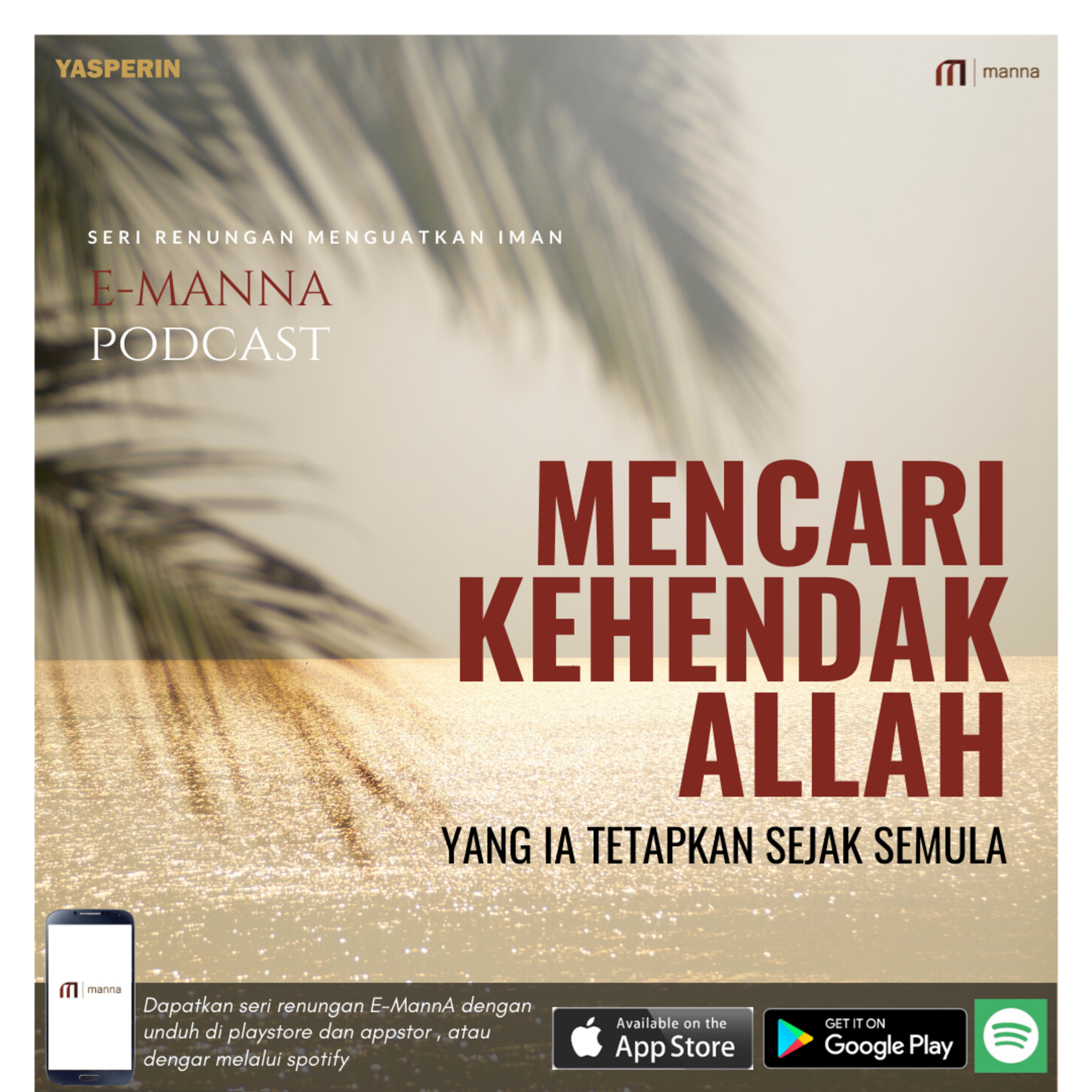 Renungan #10 - Mencari Kehendak Allah yang Ia Tetapkan Sejak Semula episode artwork