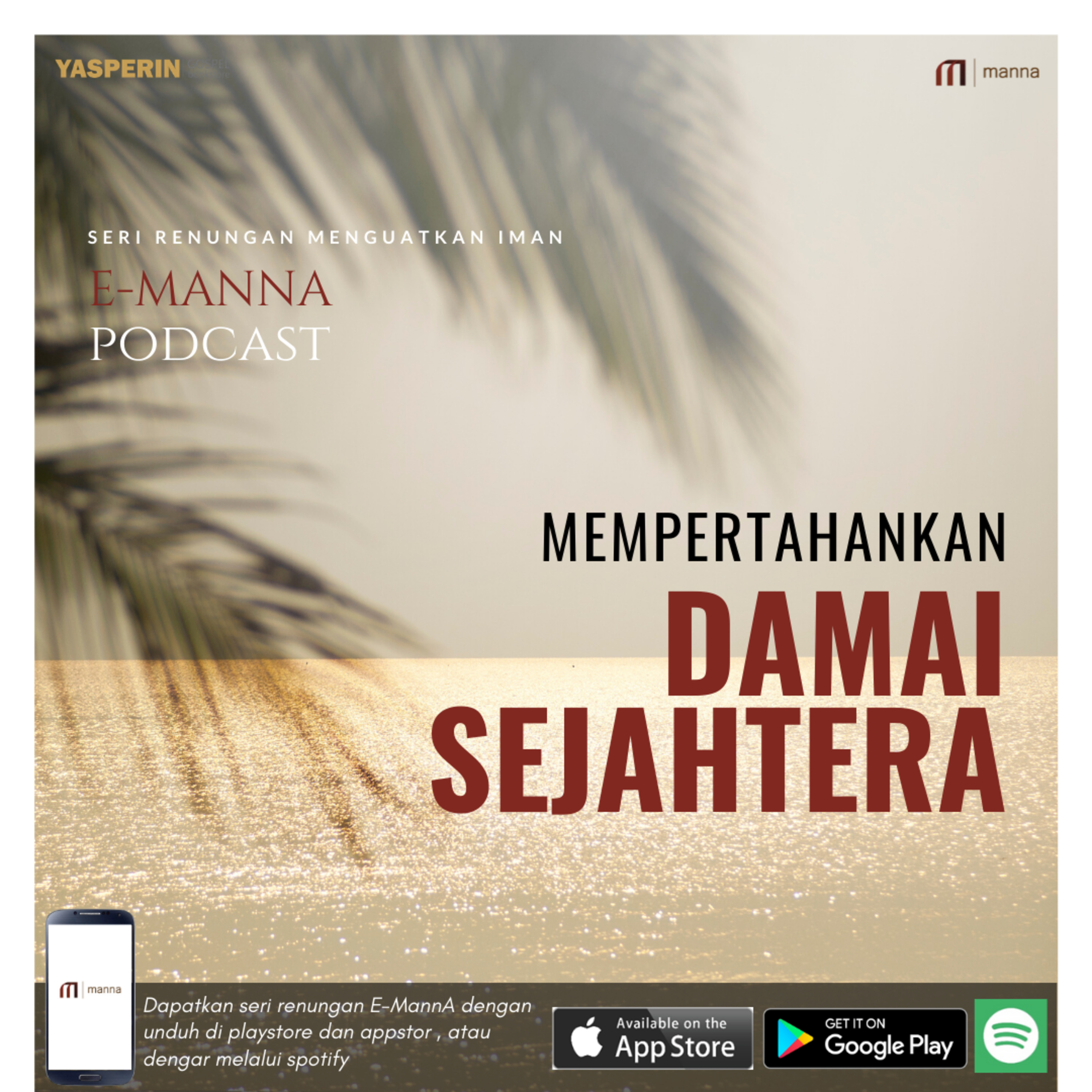Renungan #10 - Mempertahankan Damai Sejahtera episode artwork