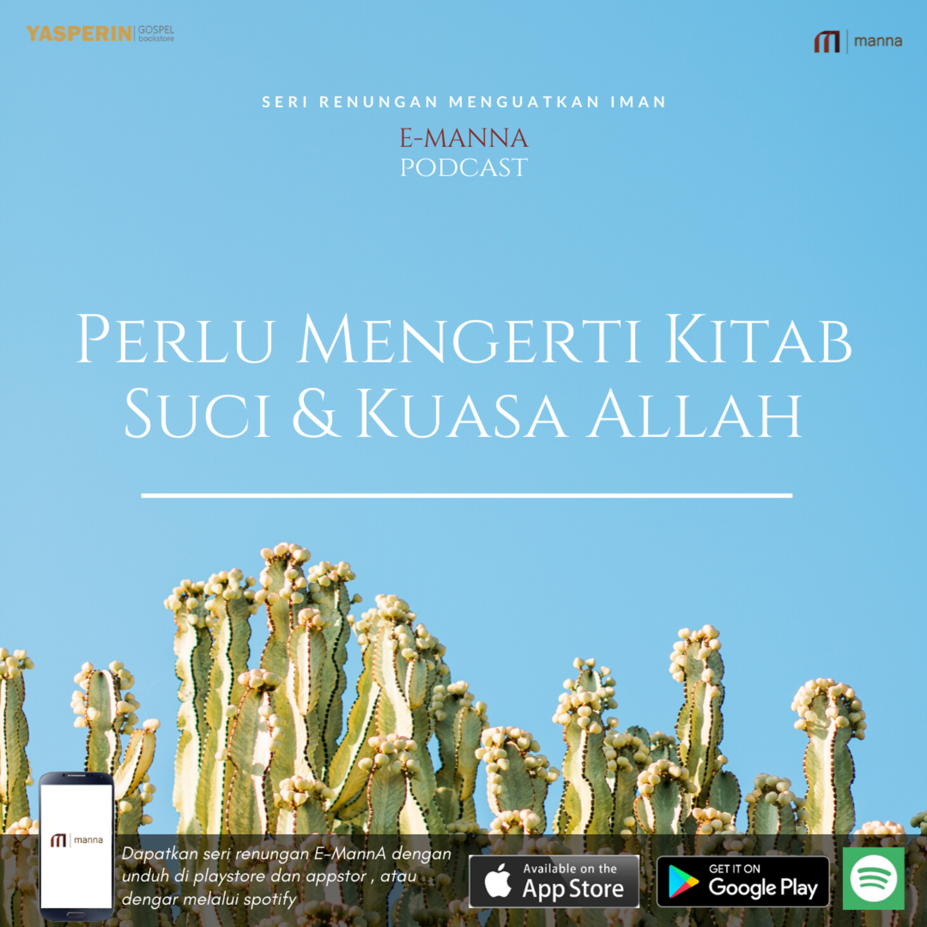 Renungan #12 - PERLU MENGERTI KITAB SUCI DAN KUASA ALLAH! episode artwork