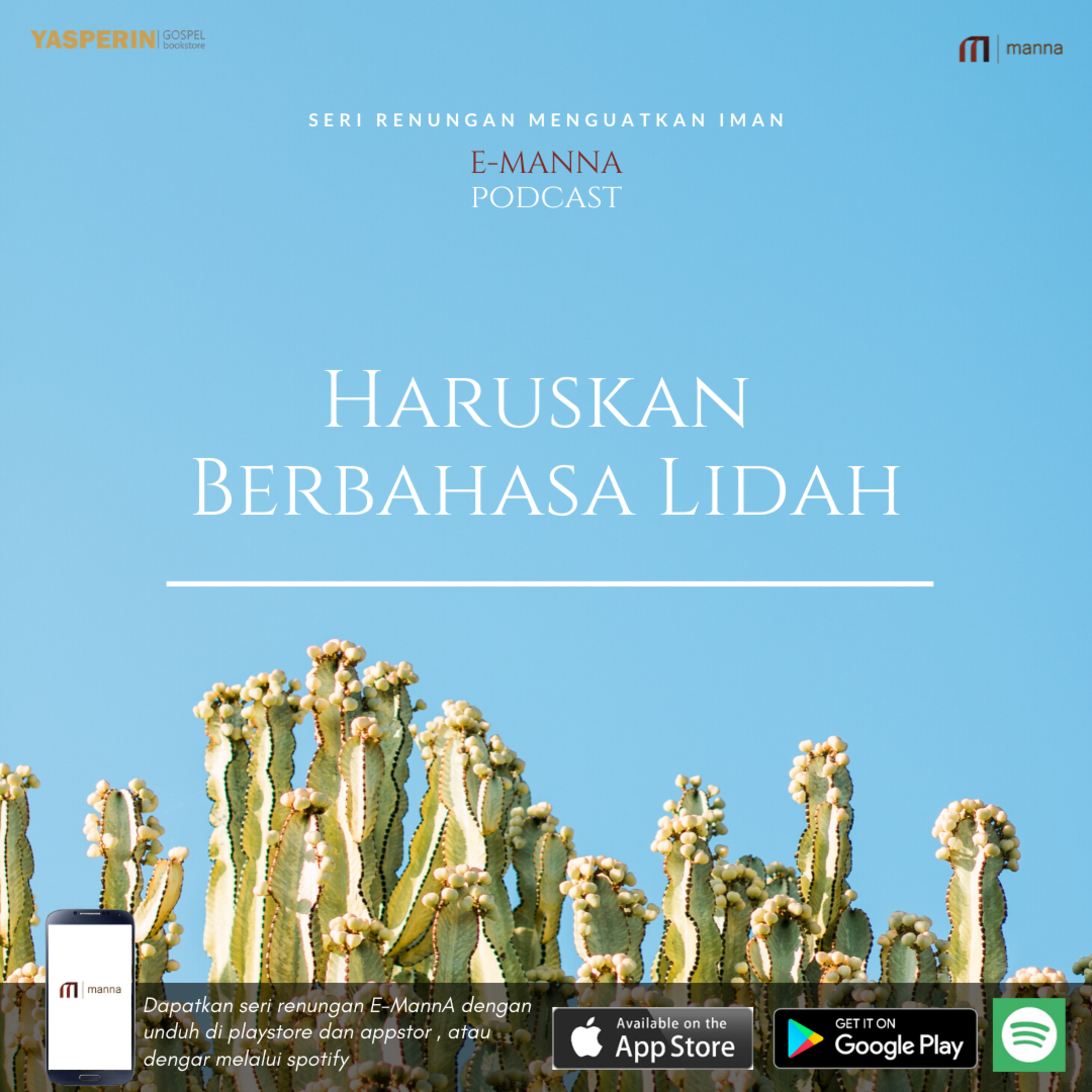Renungan #12 - HARUSKAH BERBAHASA LIDAH ? episode artwork