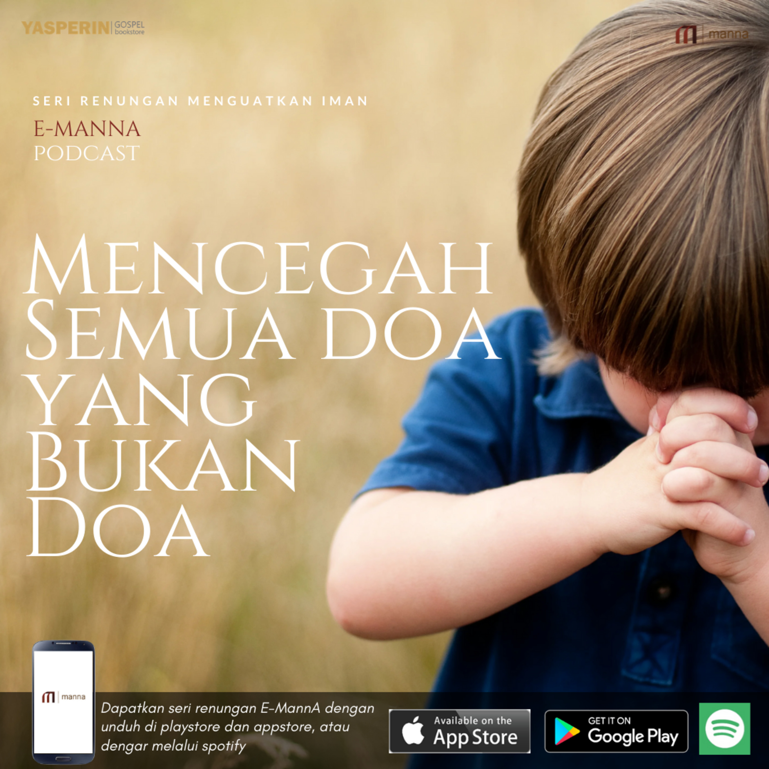 Renungan #13 - MENCEGAH SEMUA DOA YANG BUKAN DOA episode artwork