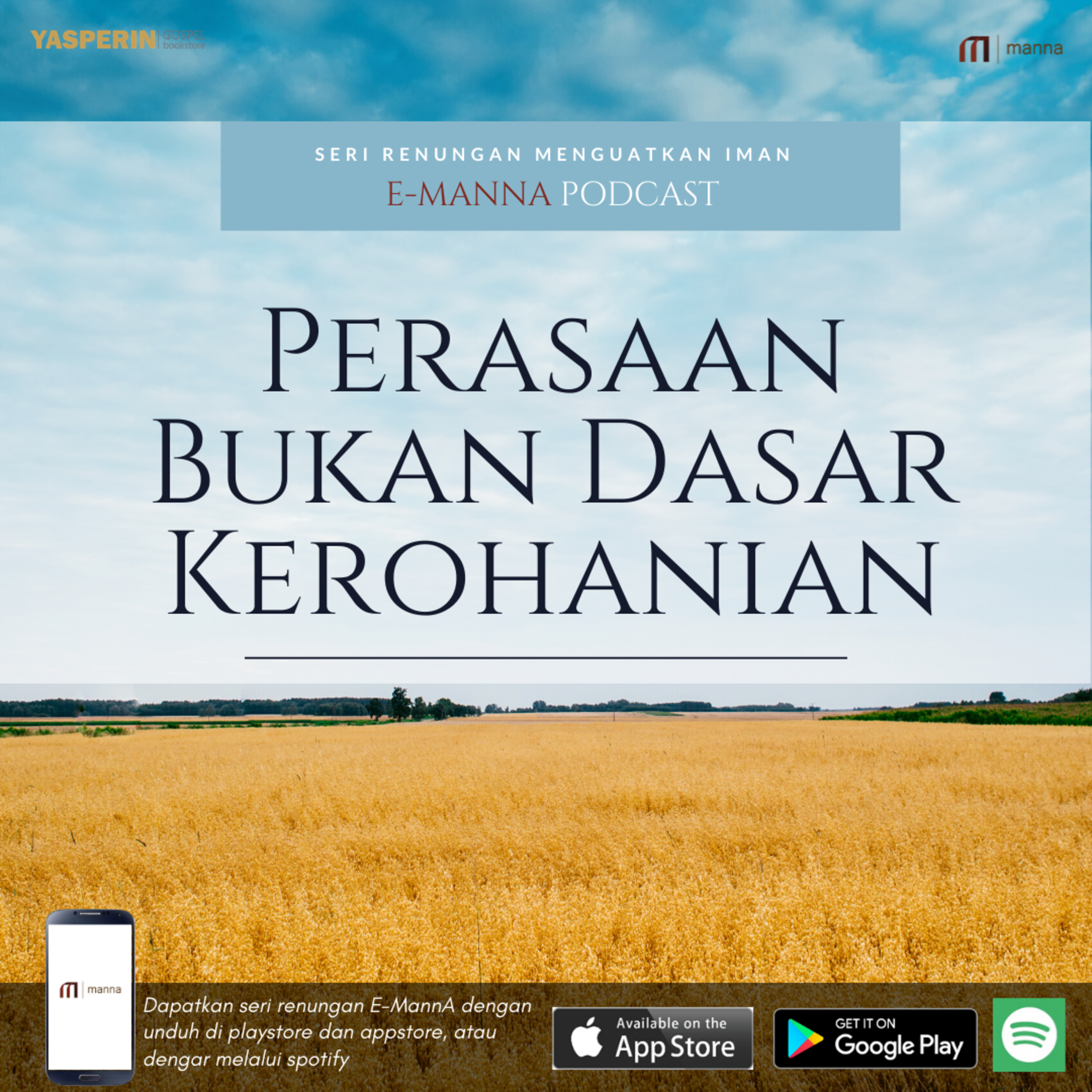 Renungan #14 - PERASAAN BUKAN DASAR KEROHANIAN episode artwork