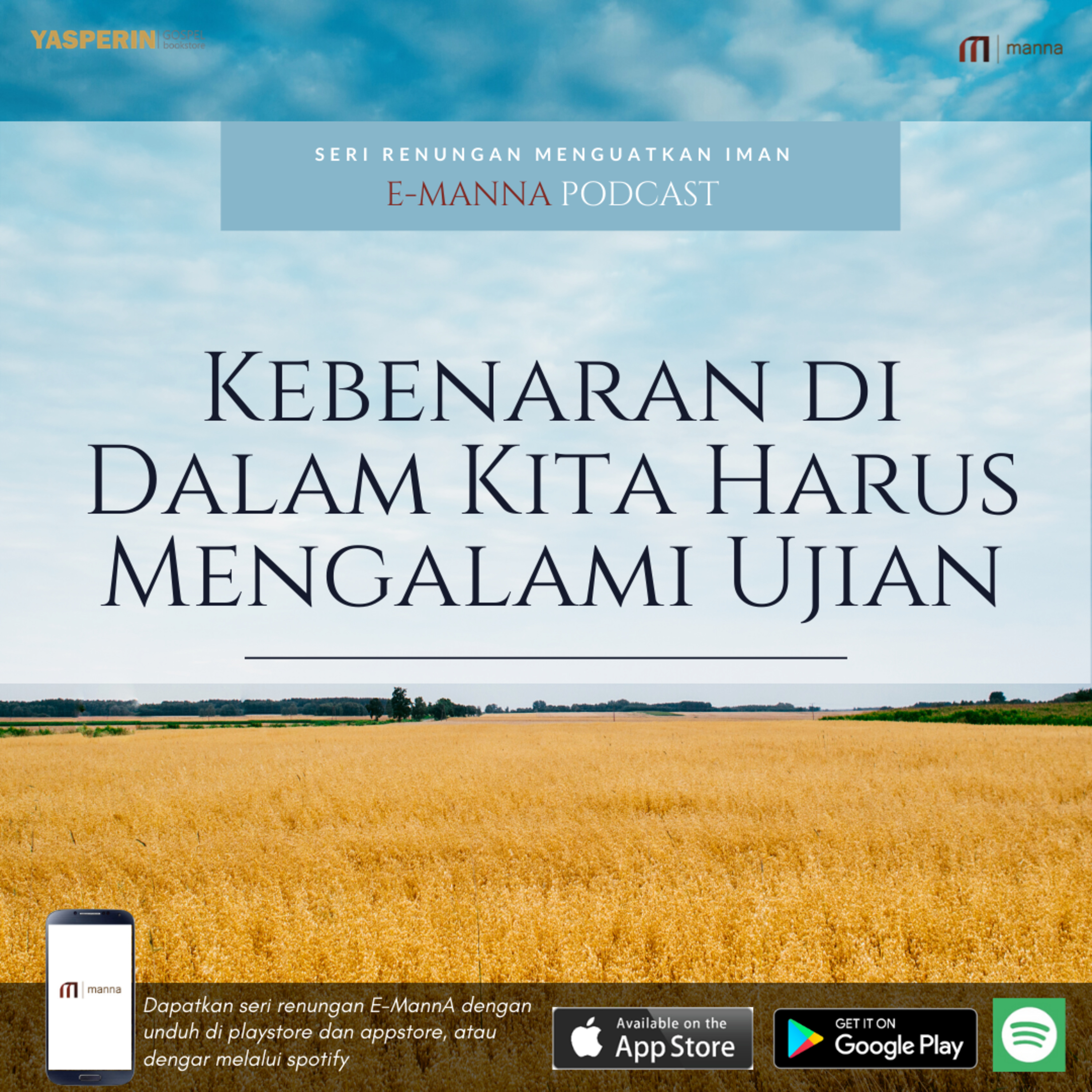 Renungan #14 - KEBENARAN DALAM KITA HARUS MENGALAMI UJIAN episode artwork