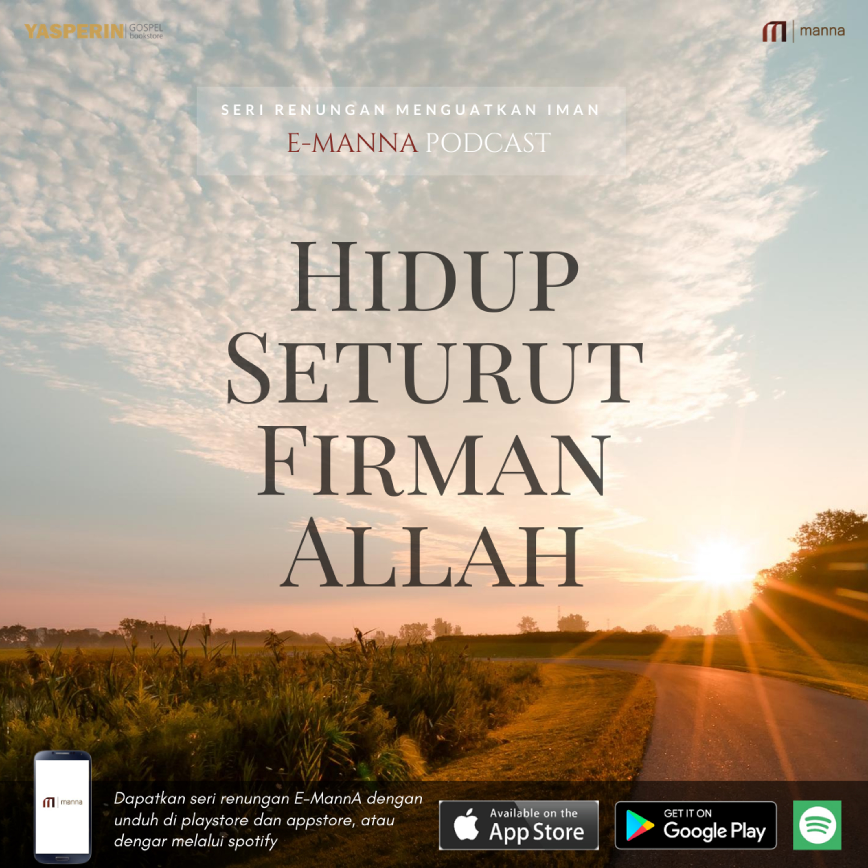 Renungan #15 - HIDUP SETURUT FIRMAN ALLAH episode artwork