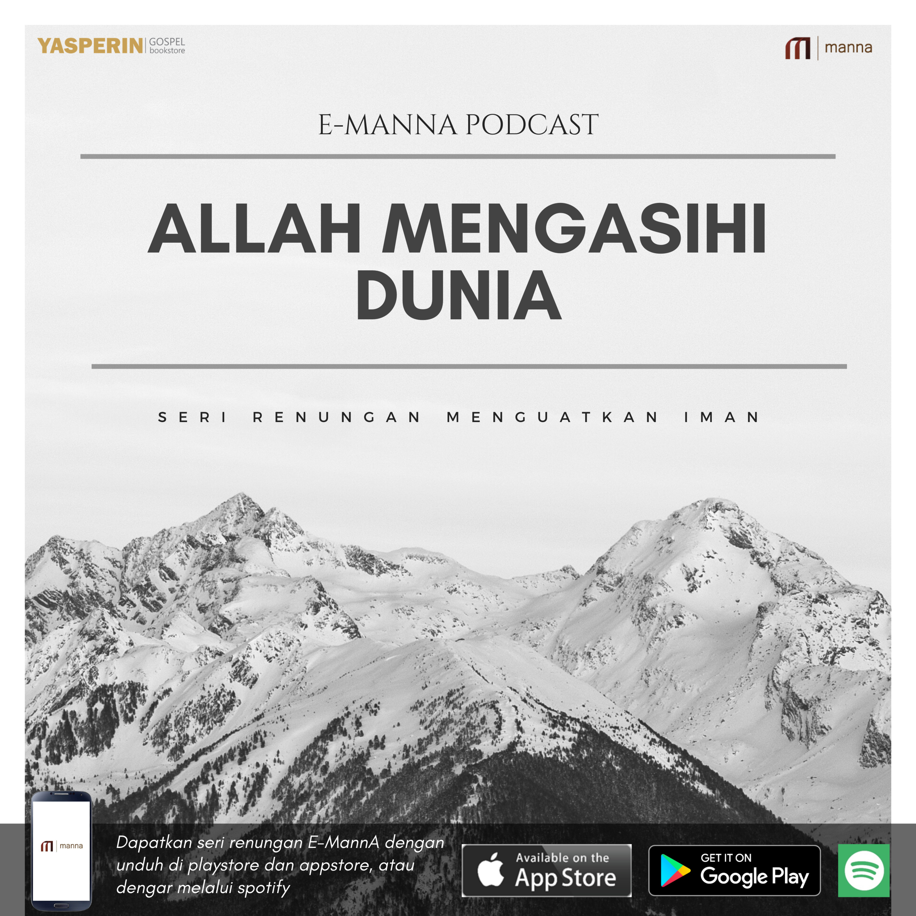 Renungan #17 - ALLAH MENGASIHI DUNIA episode artwork