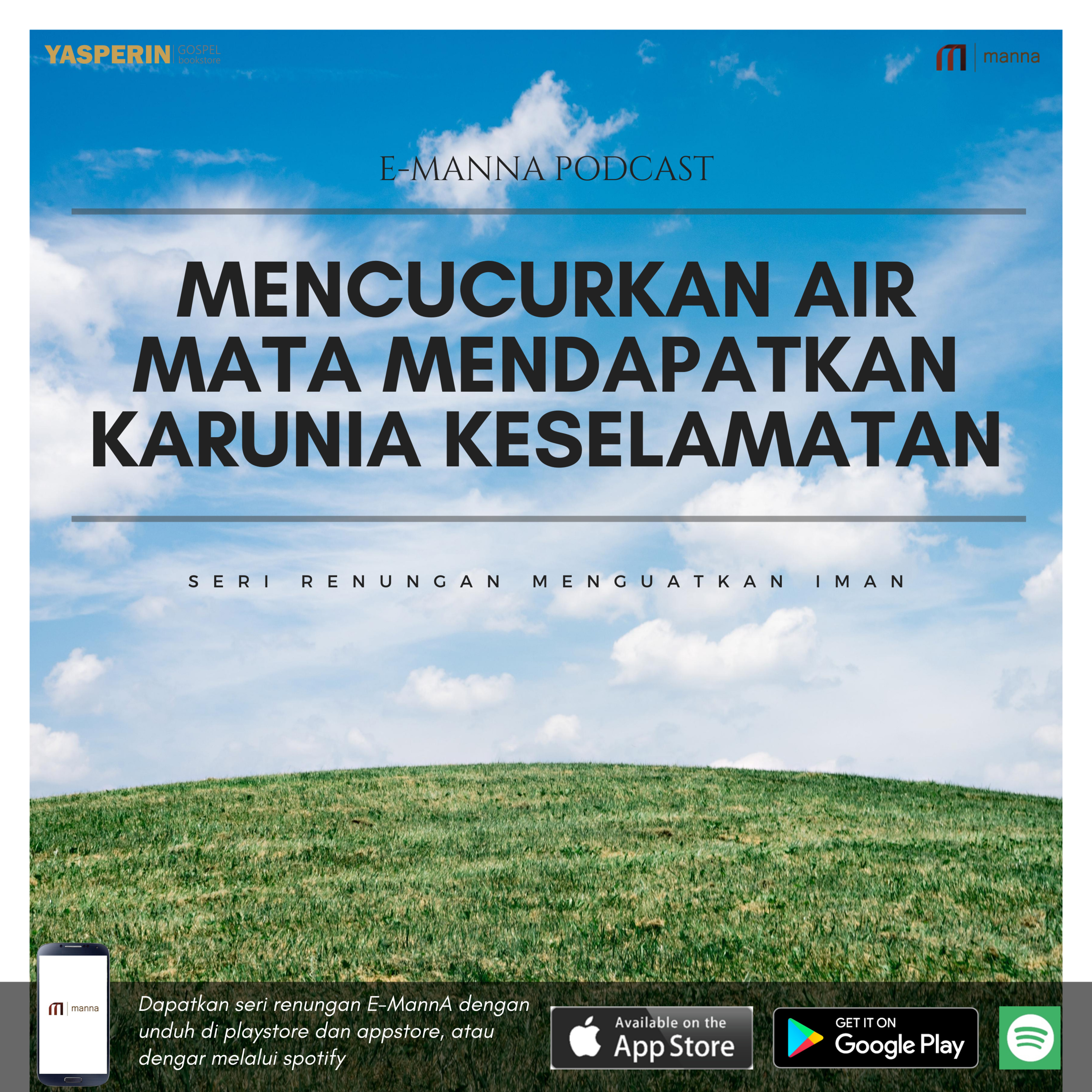 Renungan #18 - MENCUCURKAN AIR MATA MENDAPATKAN KARUNIA KESELAMATAN episode artwork