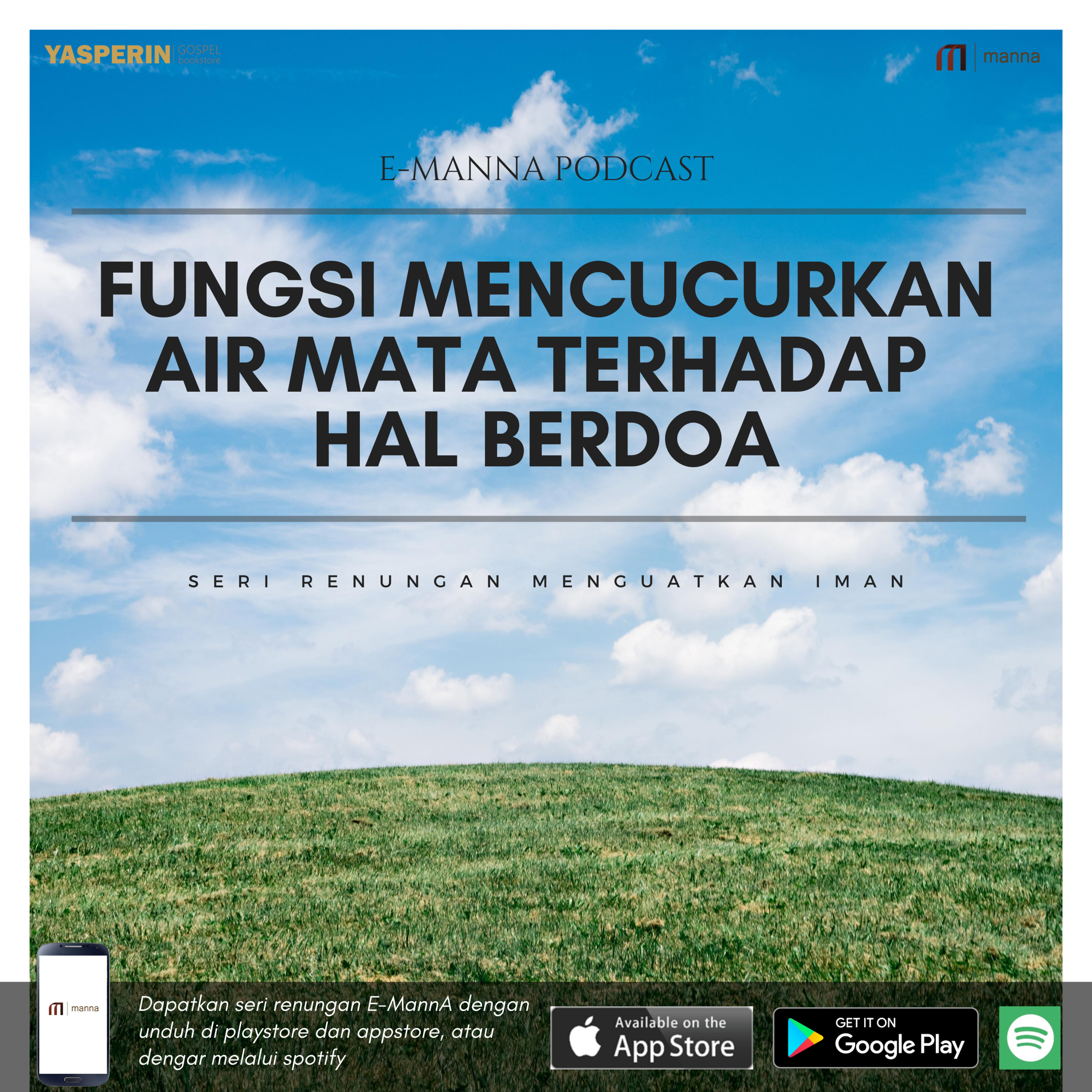 Renungan #18 - FUNGSI MENCUCURKAN AIR MATA TERHADAP HAL BERDOA episode artwork