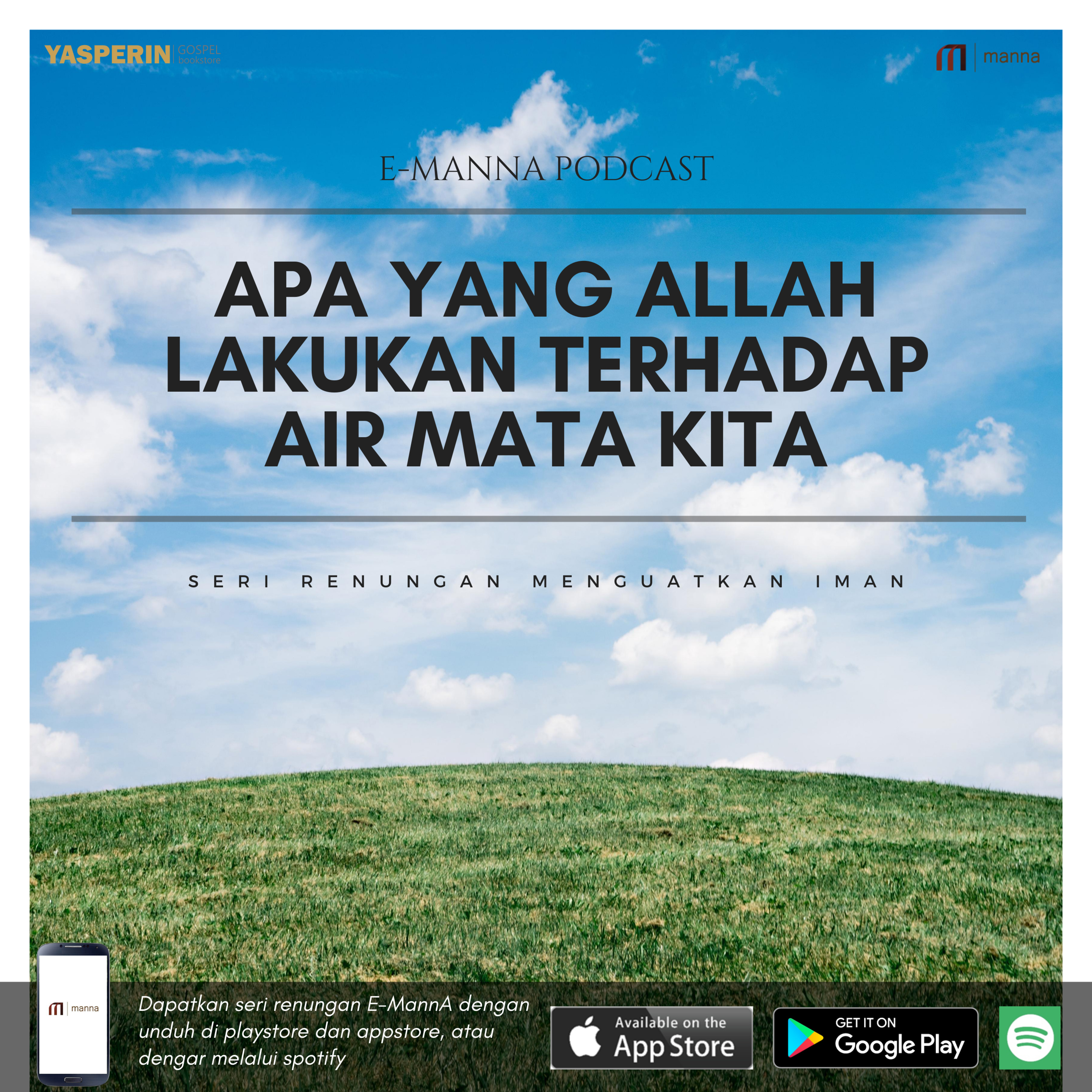 Renungan #18 - APA YANG ALLAH LAKUKAN TERHADAP AIR MATA KITA episode artwork