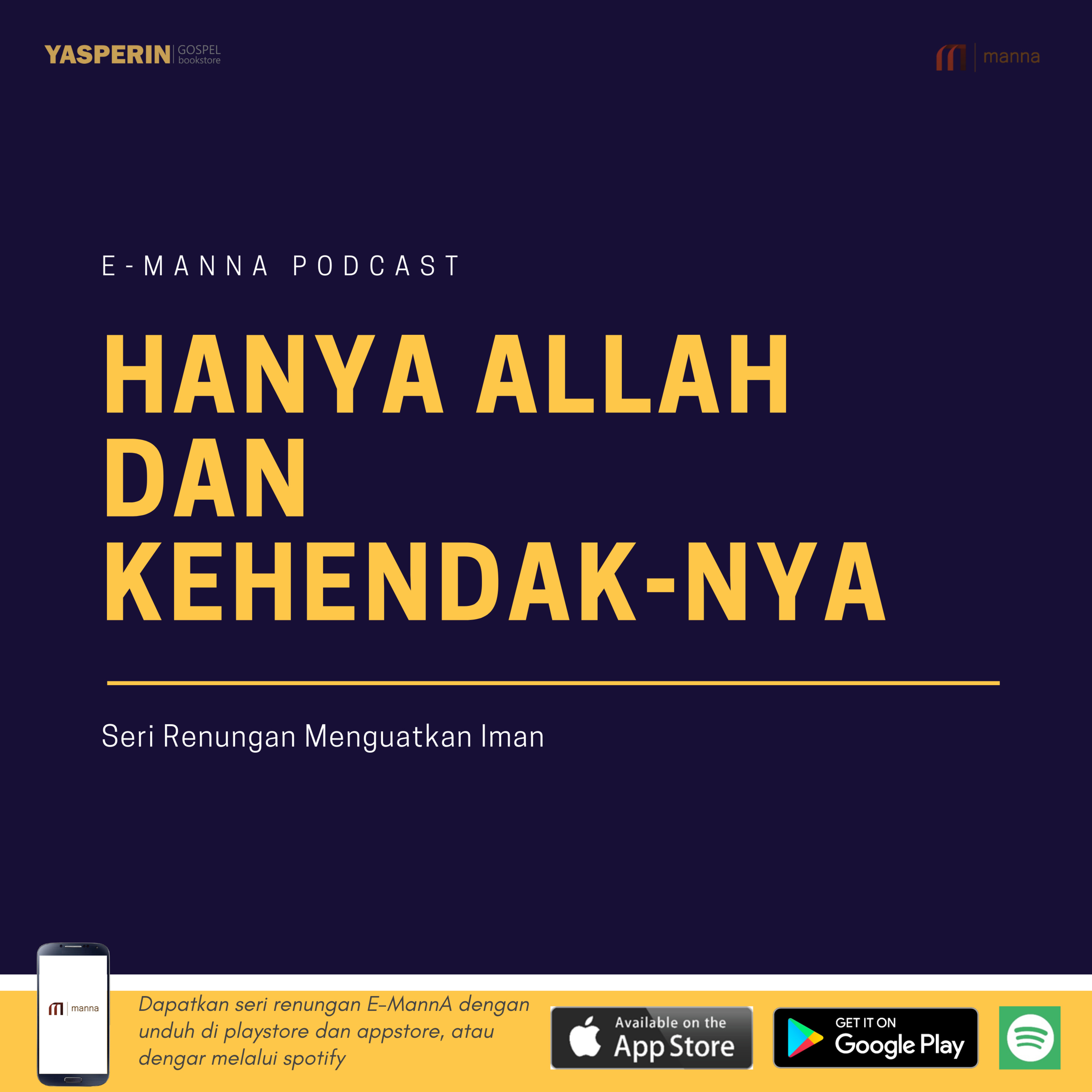 Renungan #23 - HANYA ALLAH DAN KEHENDAK-NYA episode artwork