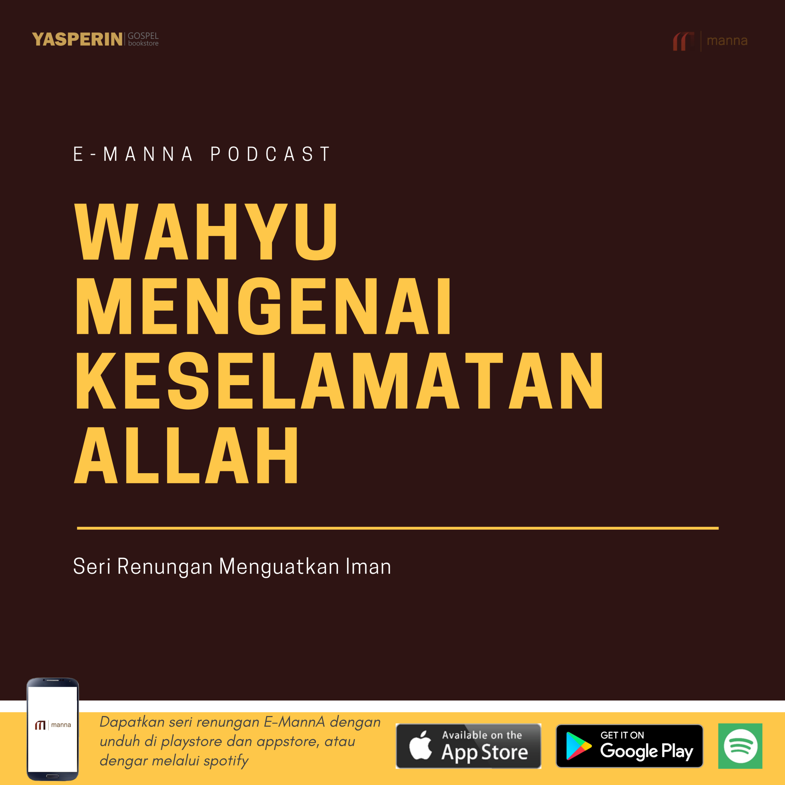 Renungan #24 - WAHYU MENGENAI KESELAMATAN ALLAH episode artwork