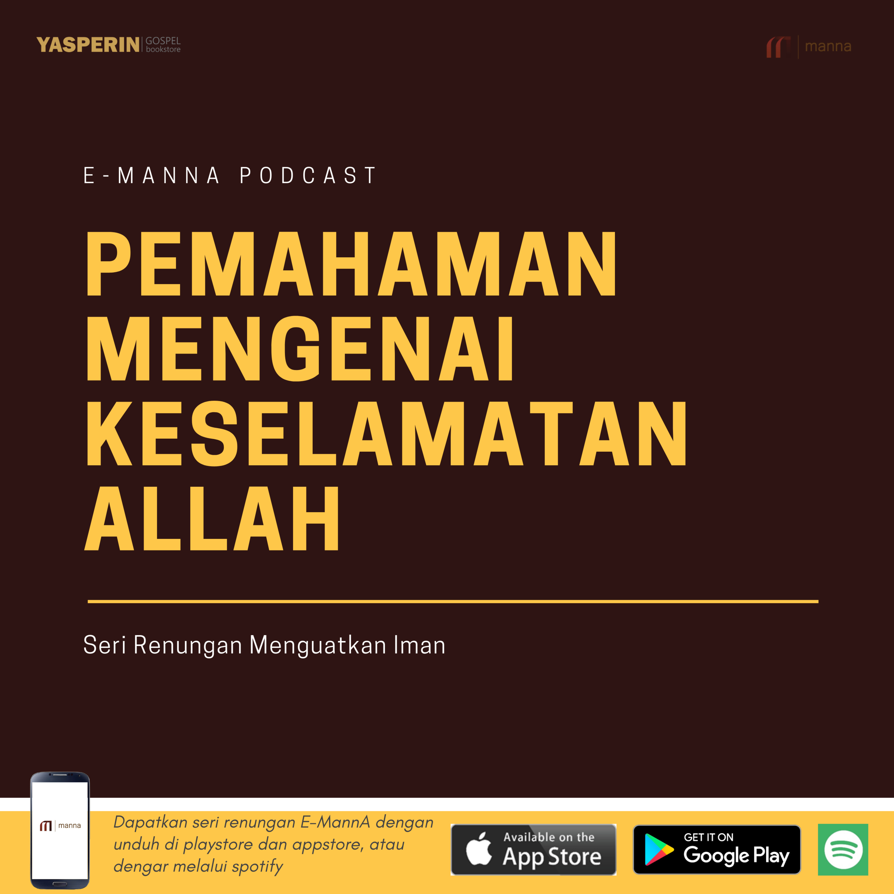 Renungan #24 - PEMAHAMAN MENGENAI KESELAMATAN ALLAH episode artwork