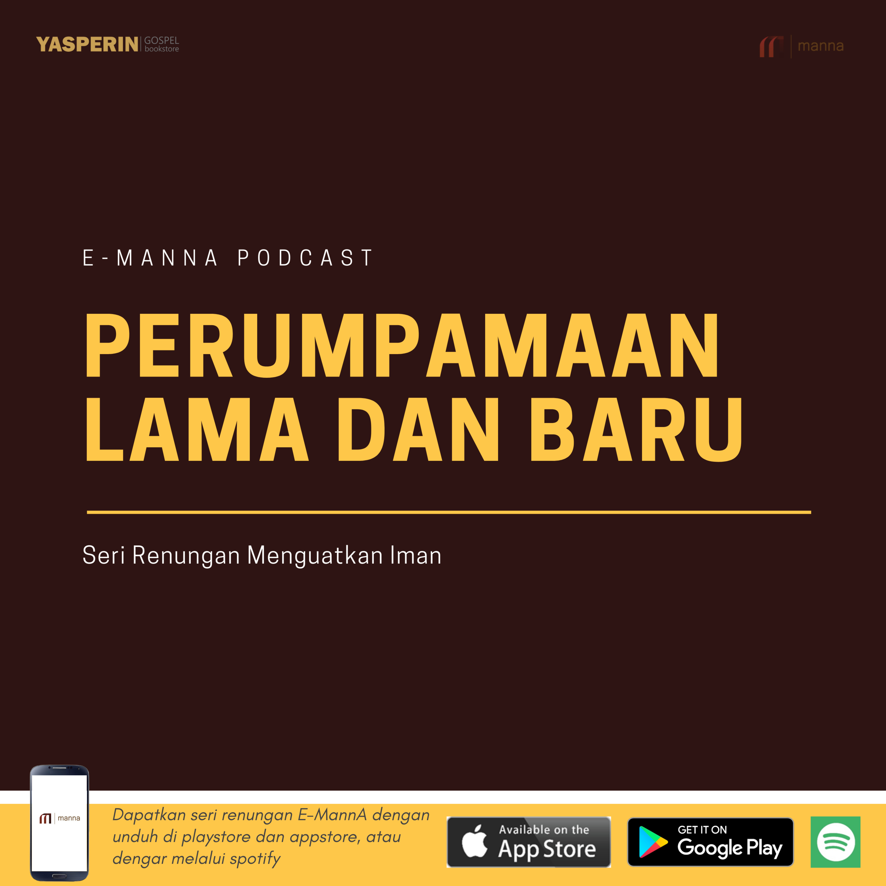 Renungan #25 - PERUMPAMAAN LAMA DAN BARU episode artwork