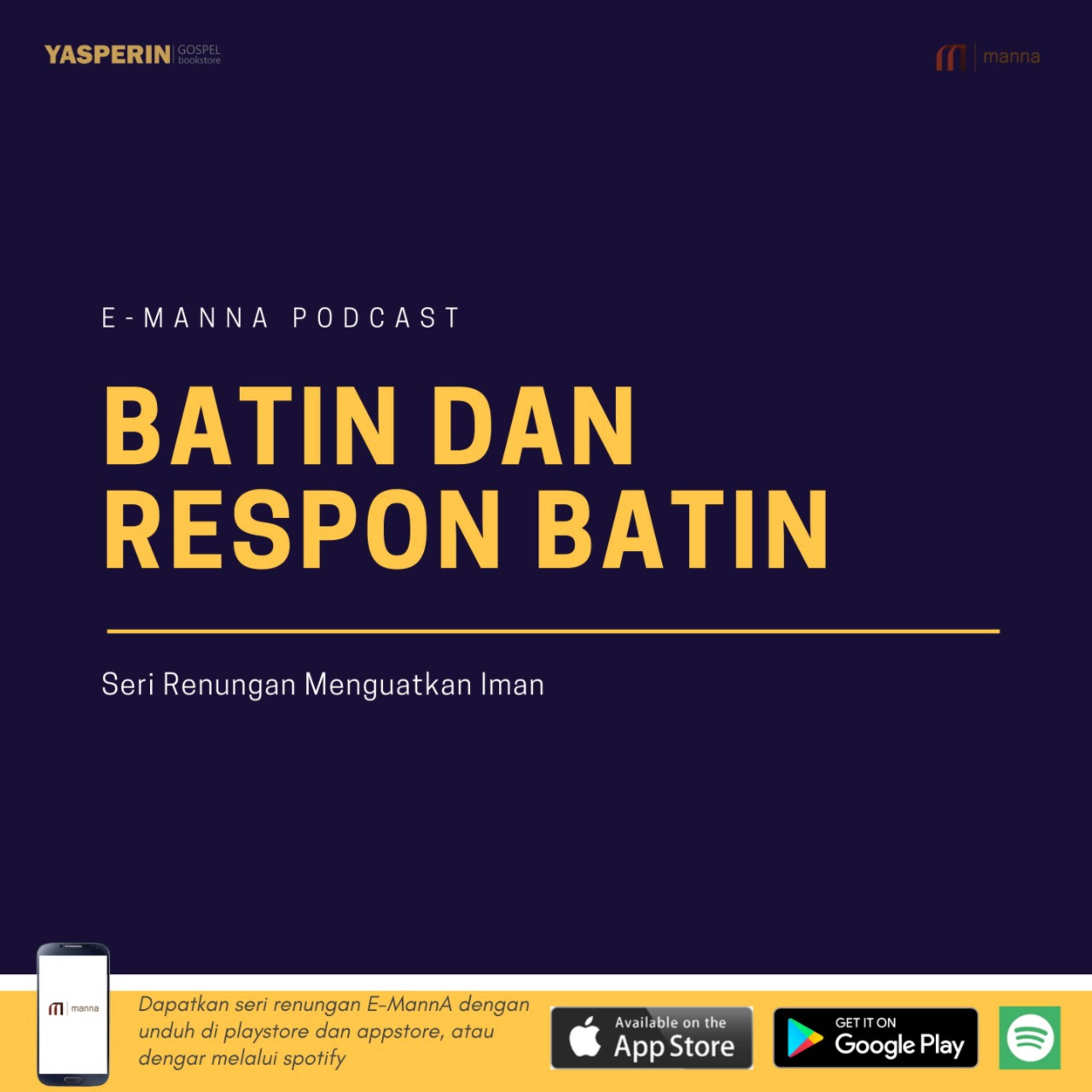 Renungan #24 - BATIN DAN RESPON BATIN episode artwork
