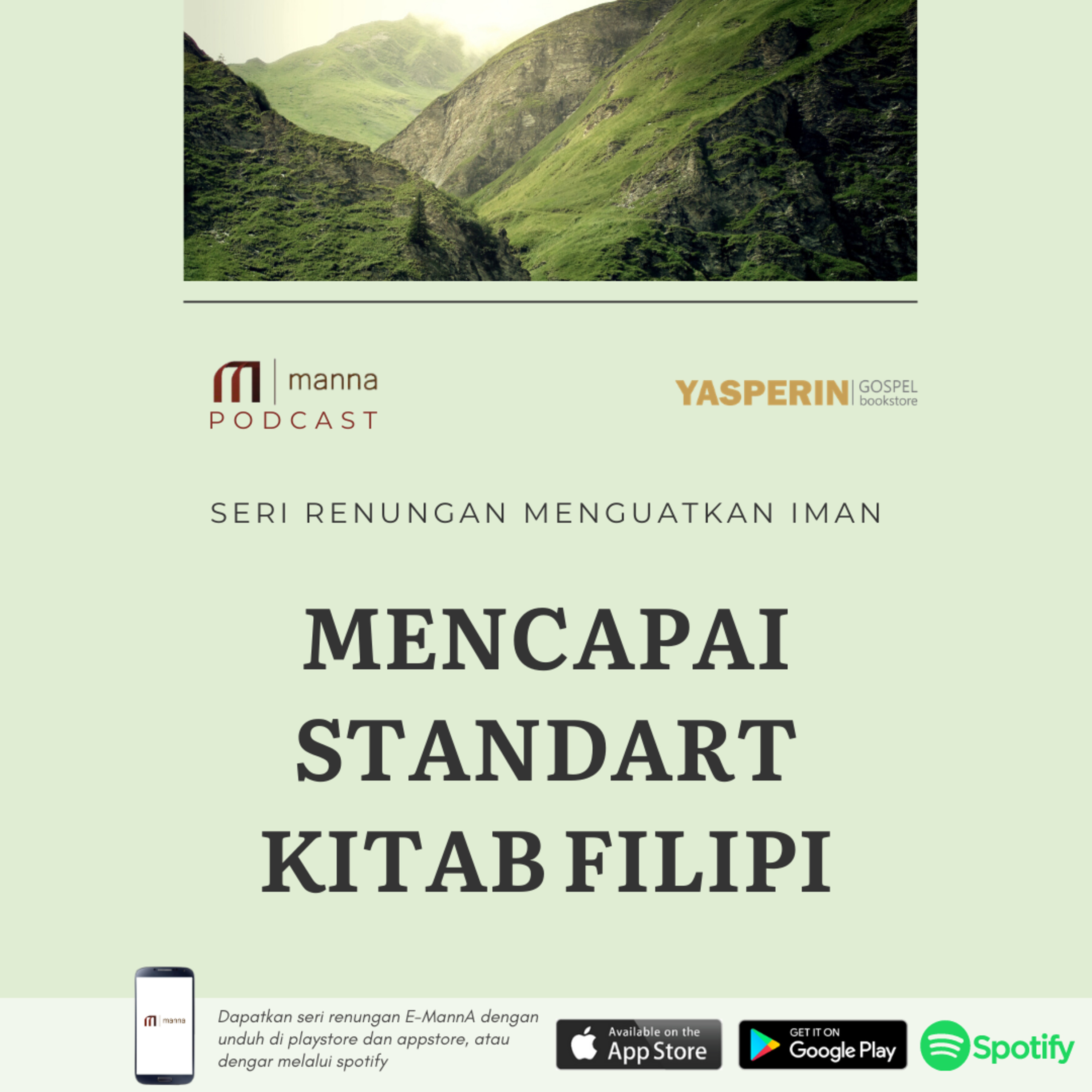Renungan #25 - MENCAPAI STANDART KITAB FILIP episode artwork