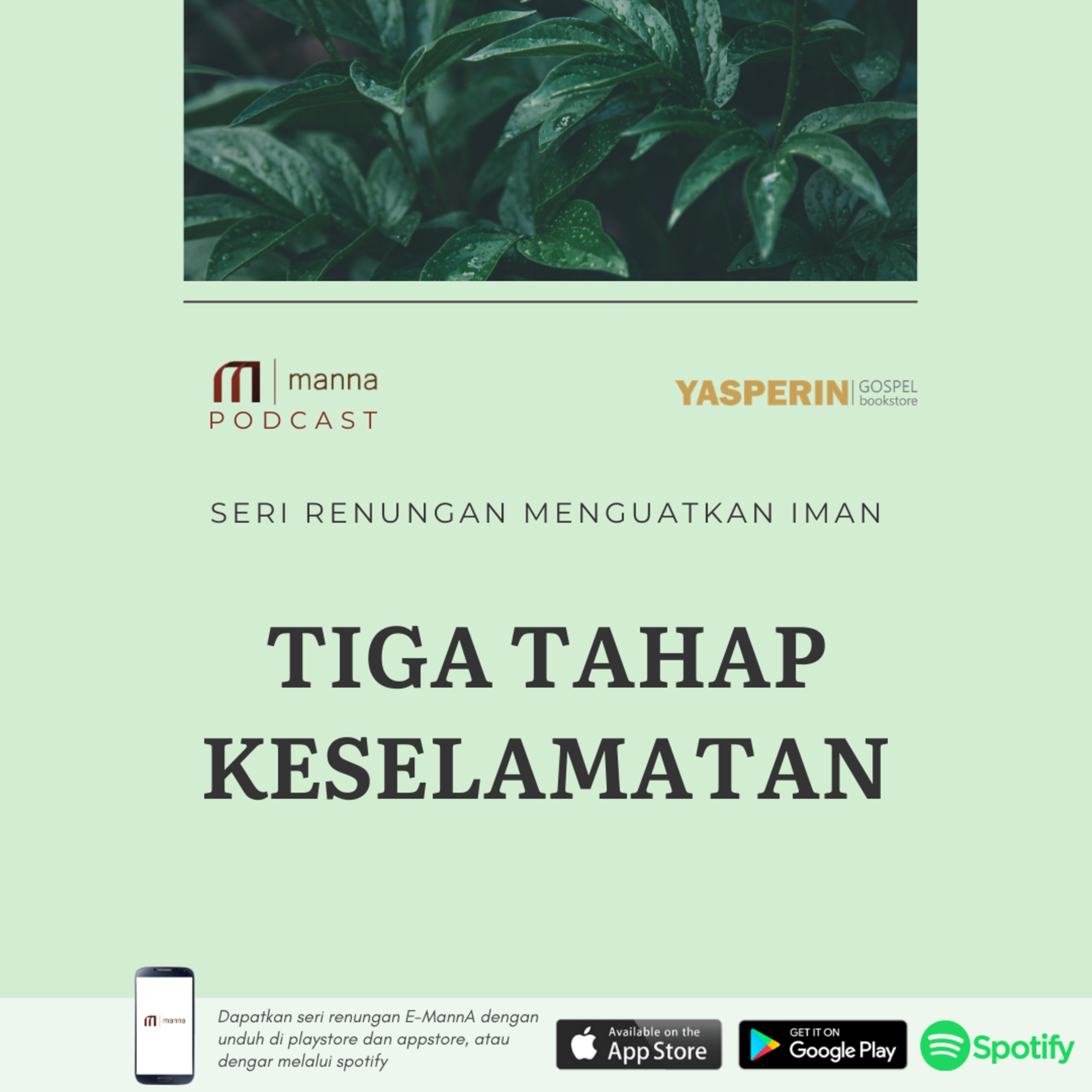 Renungan #25 - TIGA TAHAP KESELAMATAN episode artwork