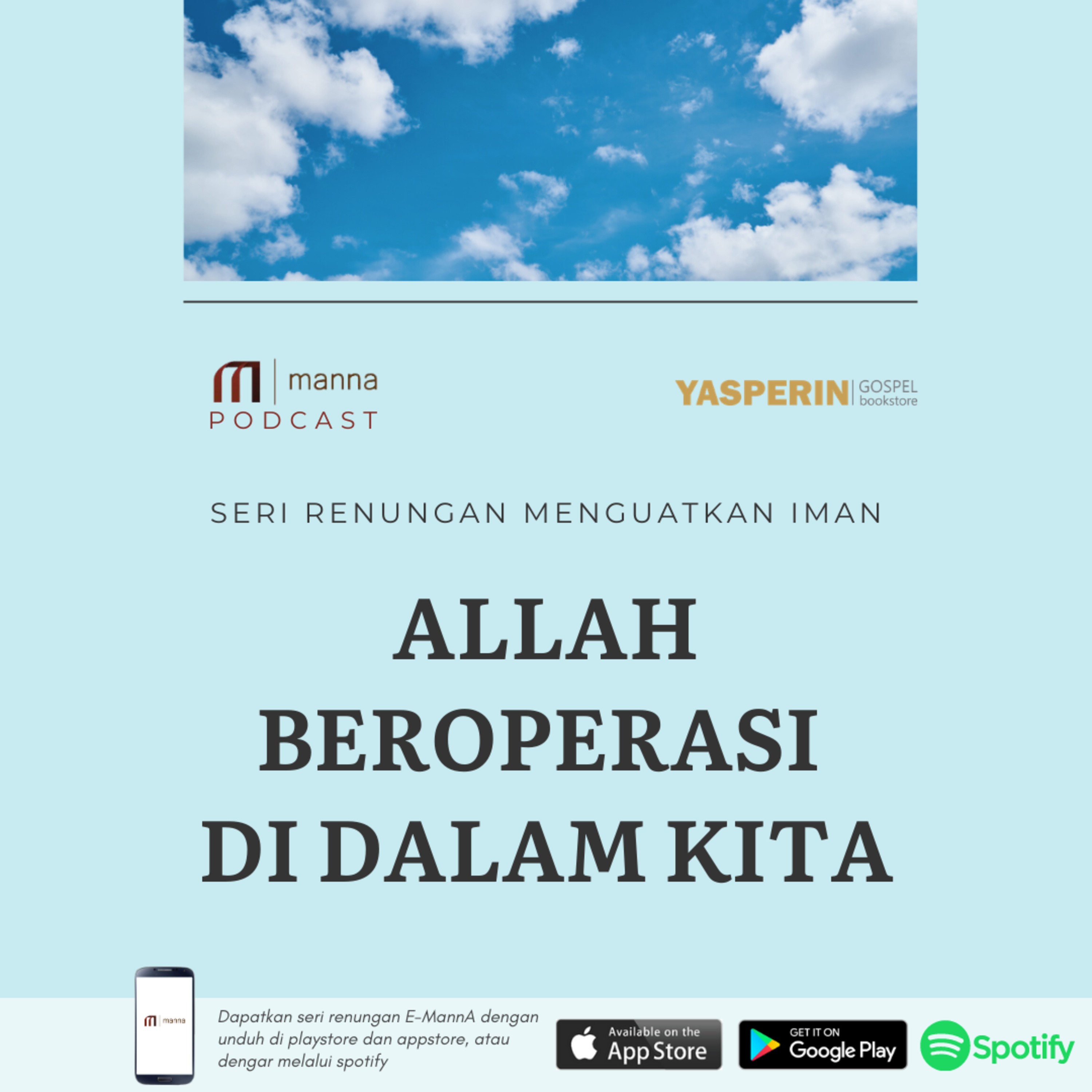 Renungan #25 - ALLAH BEROPERASI DI DALAM KITA episode artwork