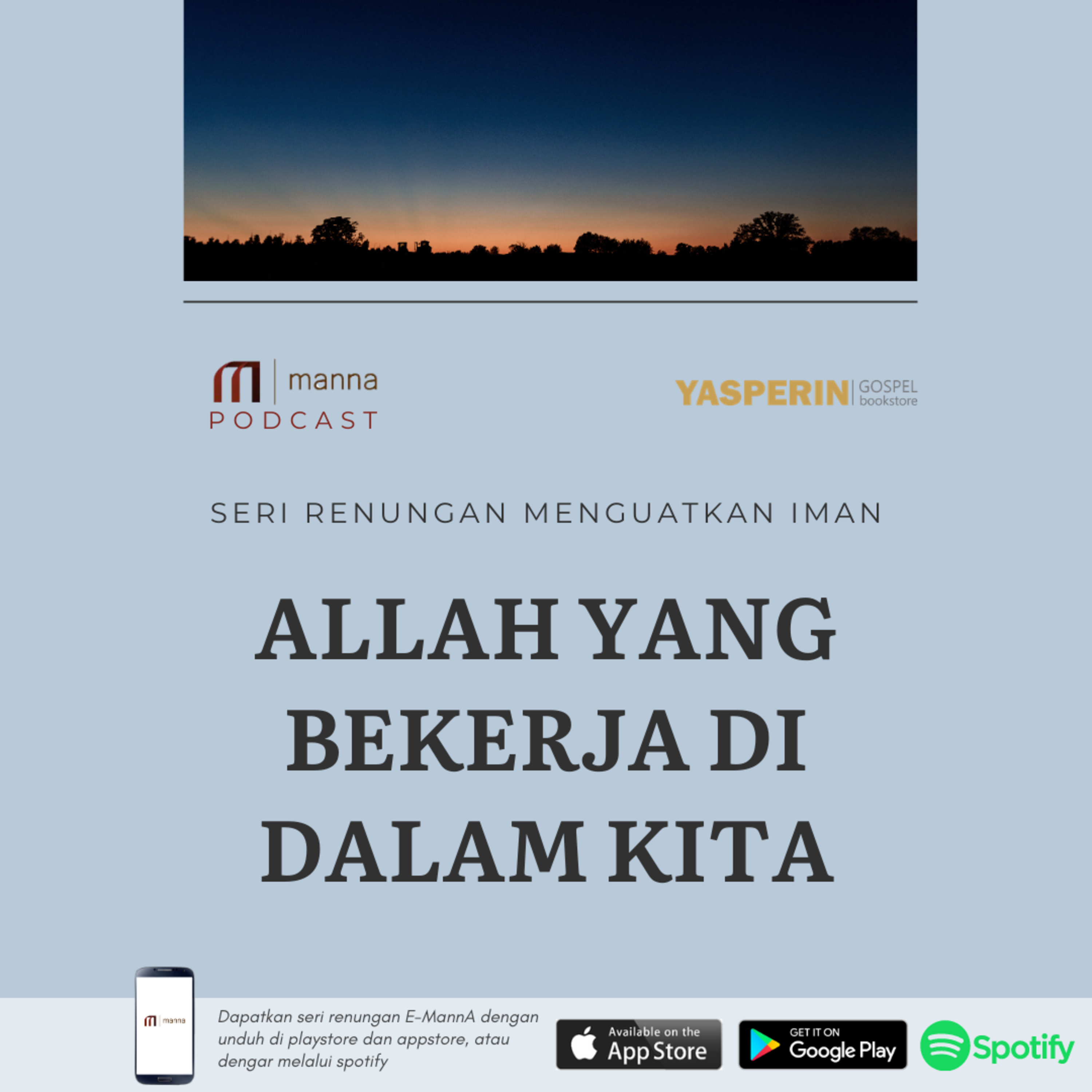 Renungan #25 - ALLAH YANG BEKERJA DI DALAM KITA episode artwork