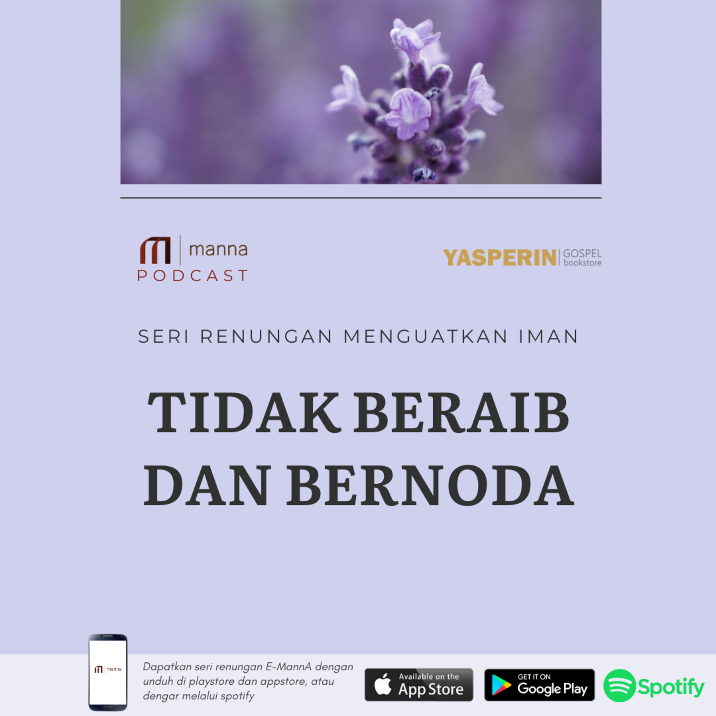 Renungan #25 - TIDAK BERAIB DAN BERNODA  episode artwork