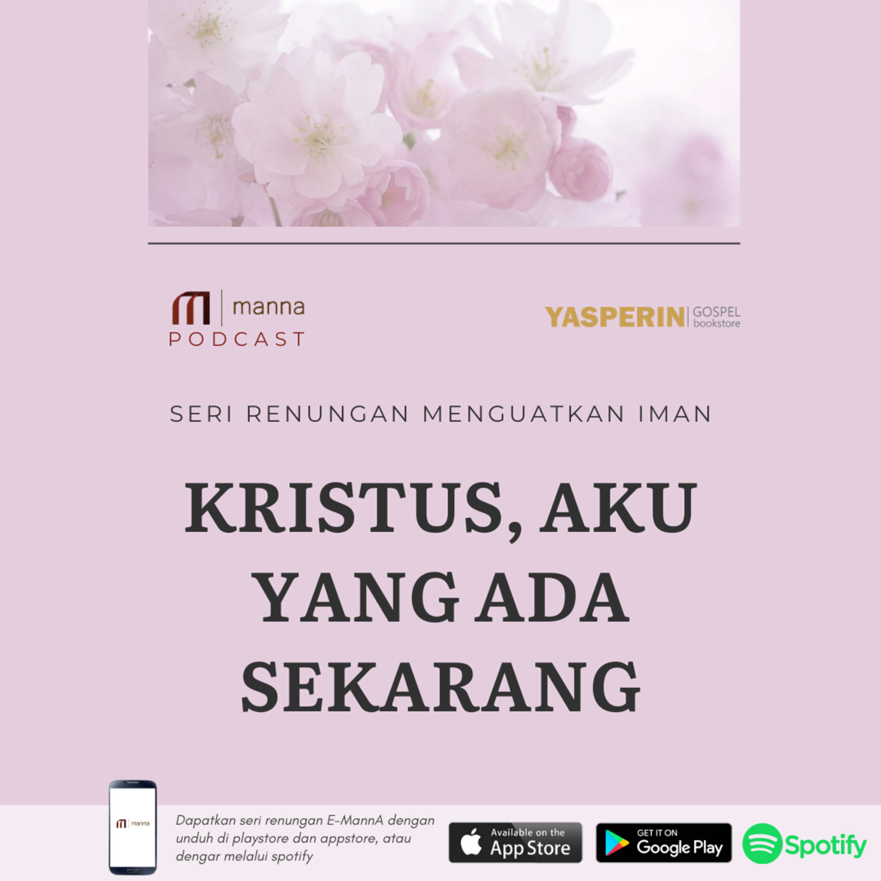 Renungan #26 - KRISTUS, AKU YANG ADA SEKARANG episode artwork