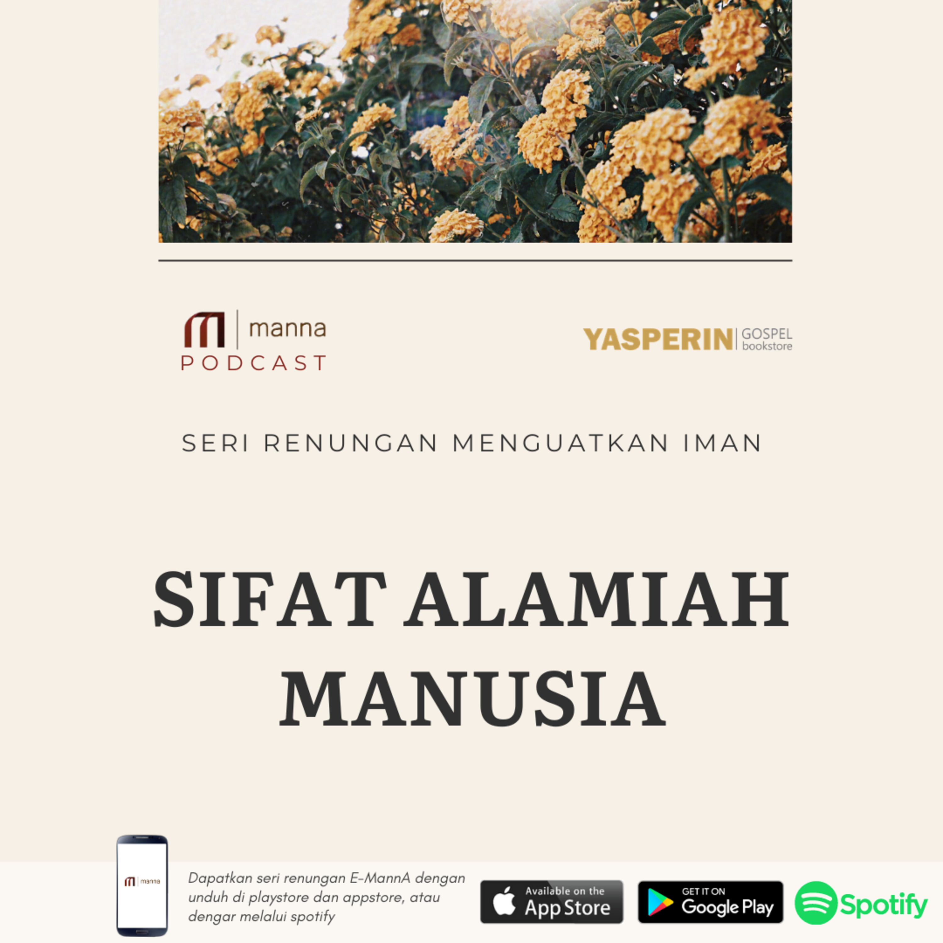 Renungan #27 - SIFAT ALAMIAH MANUSIA episode artwork