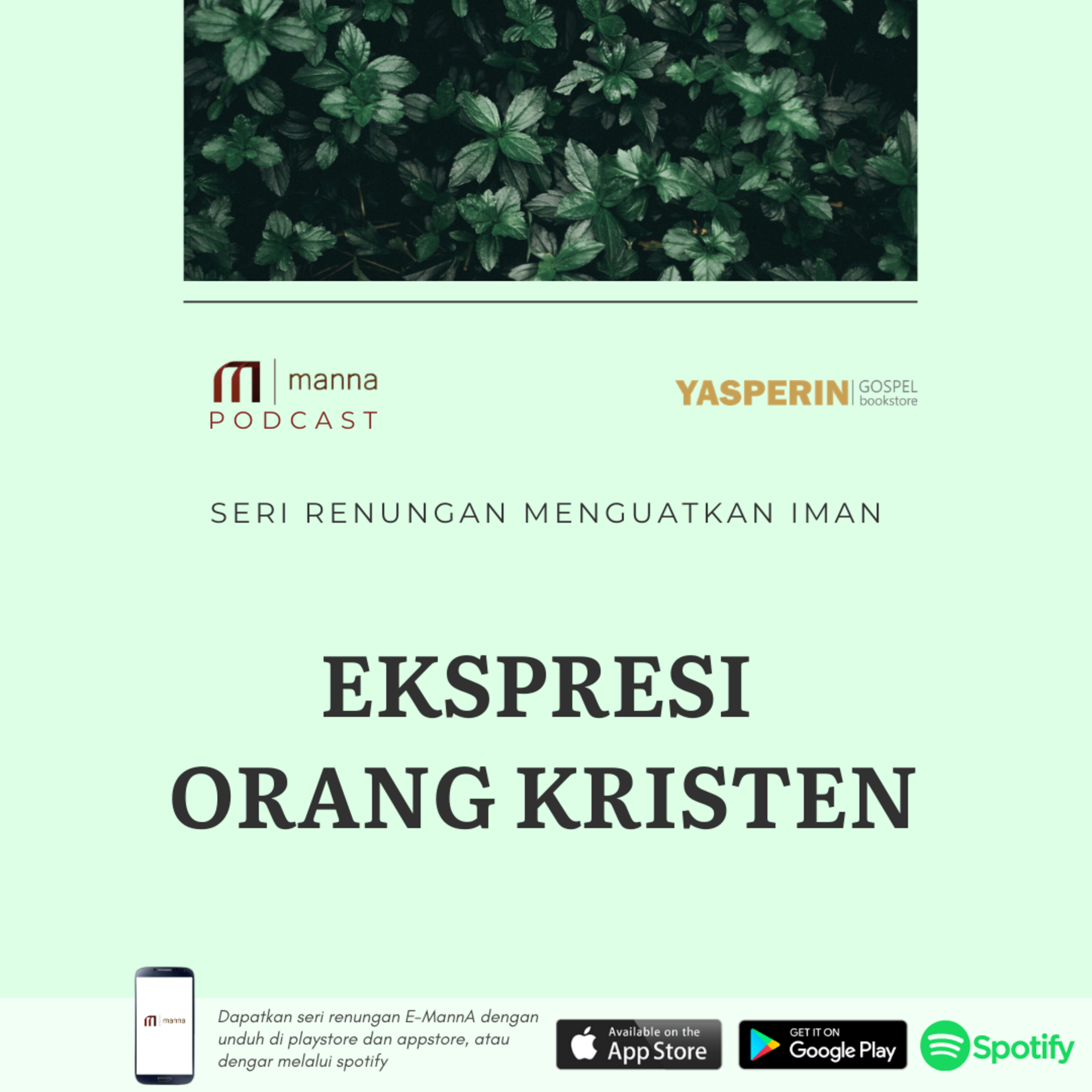 Renungan #28 - EKSPRESI ORANG KRISTEN episode artwork