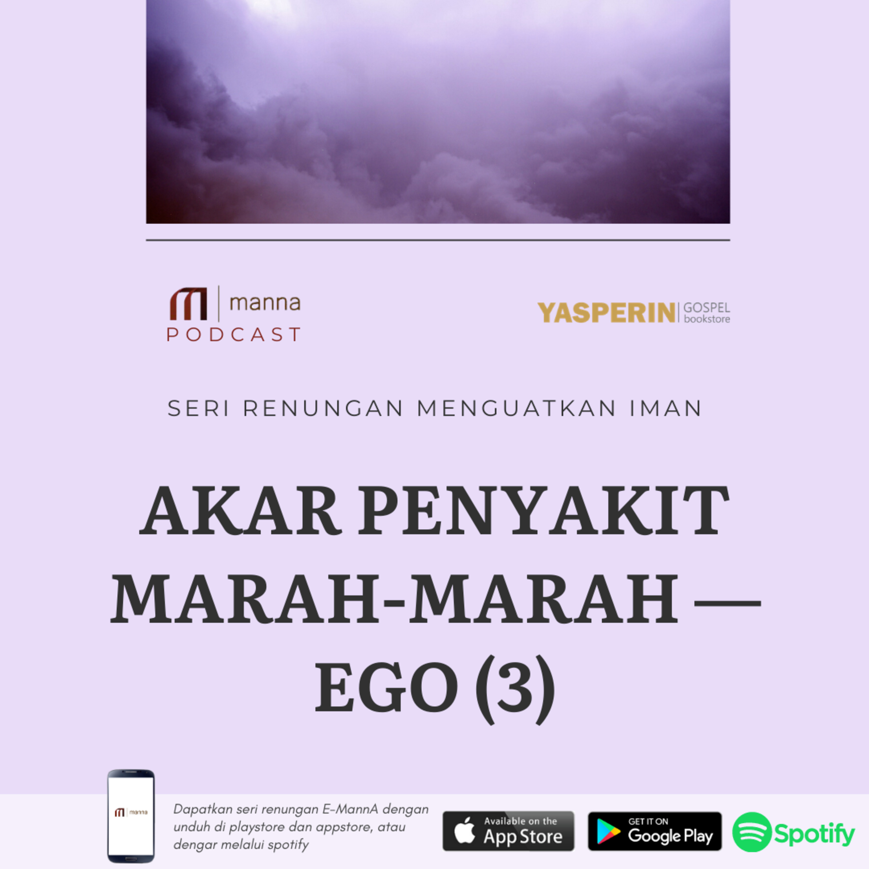 Renungan #28 - AKAR PENYAKIT MARAH-MARAH - EGO (3) episode artwork