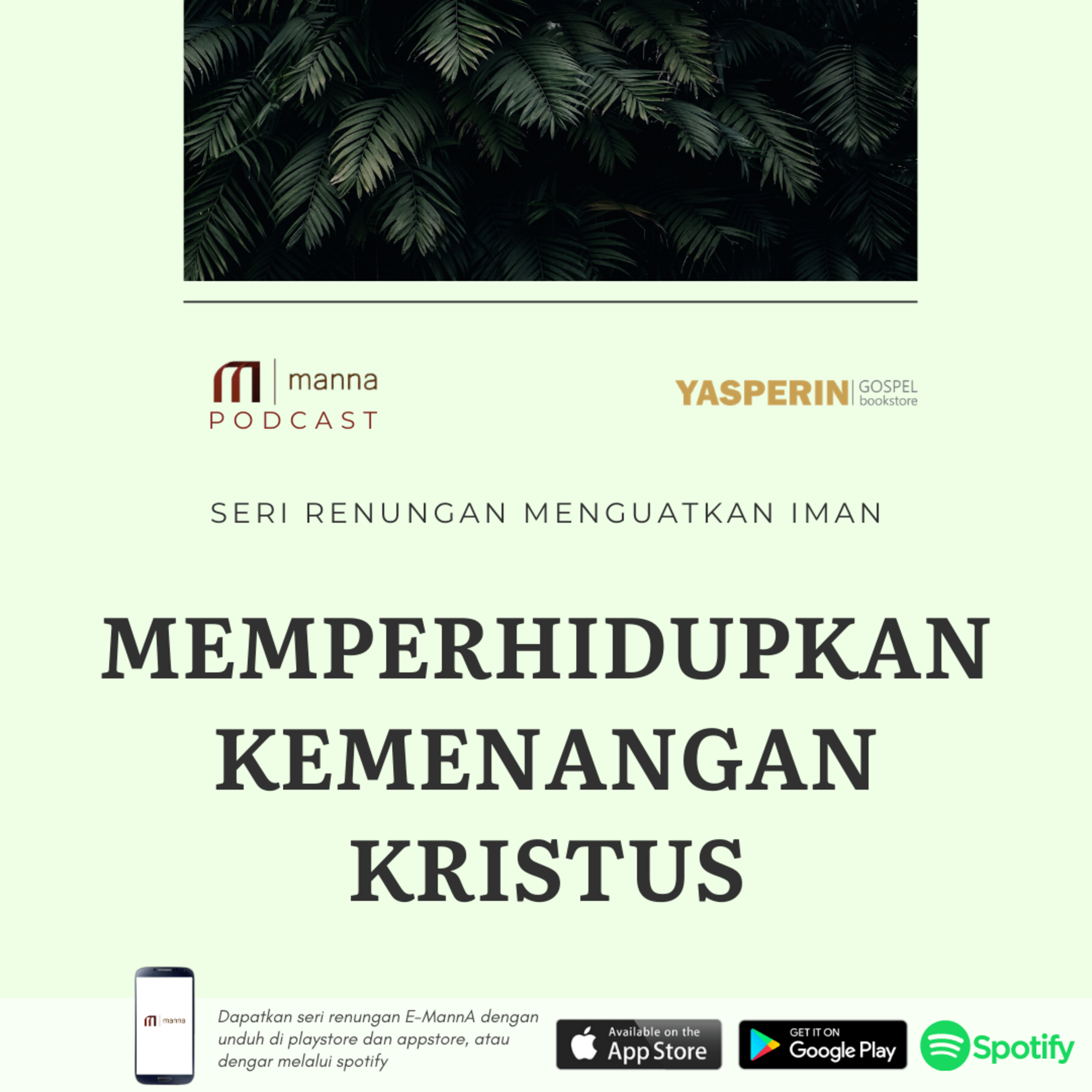 Renungan #30 - MEMPERHIDUPKAN KEMENANGAN KRISTUS episode artwork