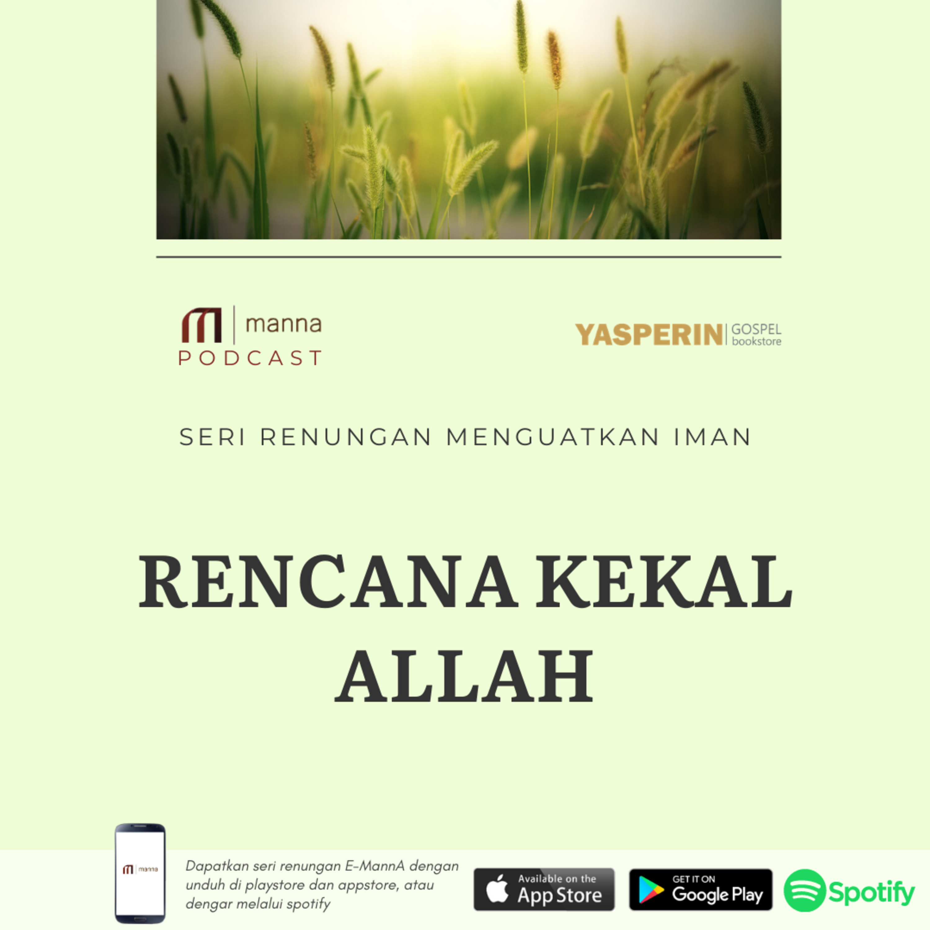 Renungan #30 - RENCANA KEKAL ALLAH episode artwork