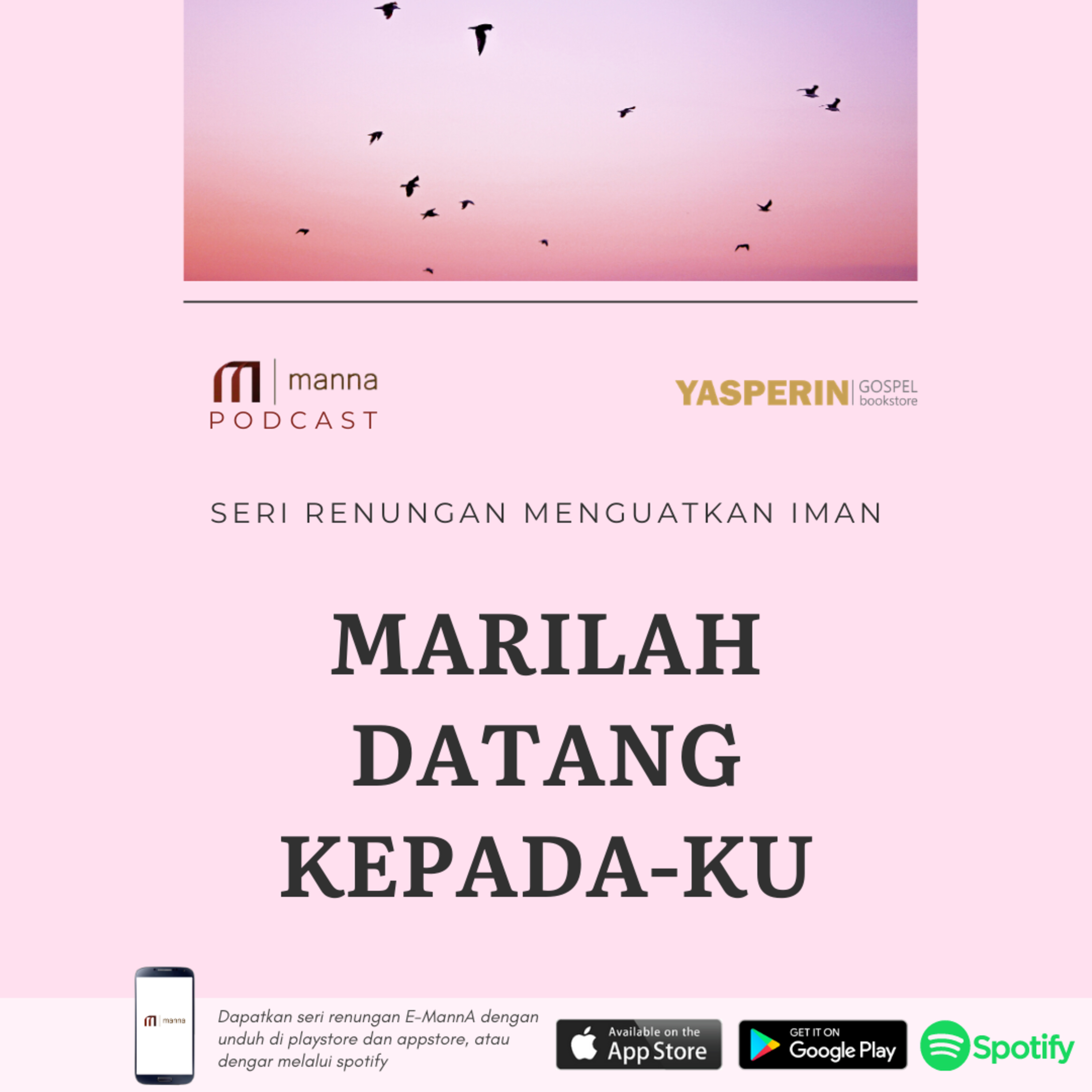 Renungan #31 - MARILAH DATANG KEPADA-KU episode artwork