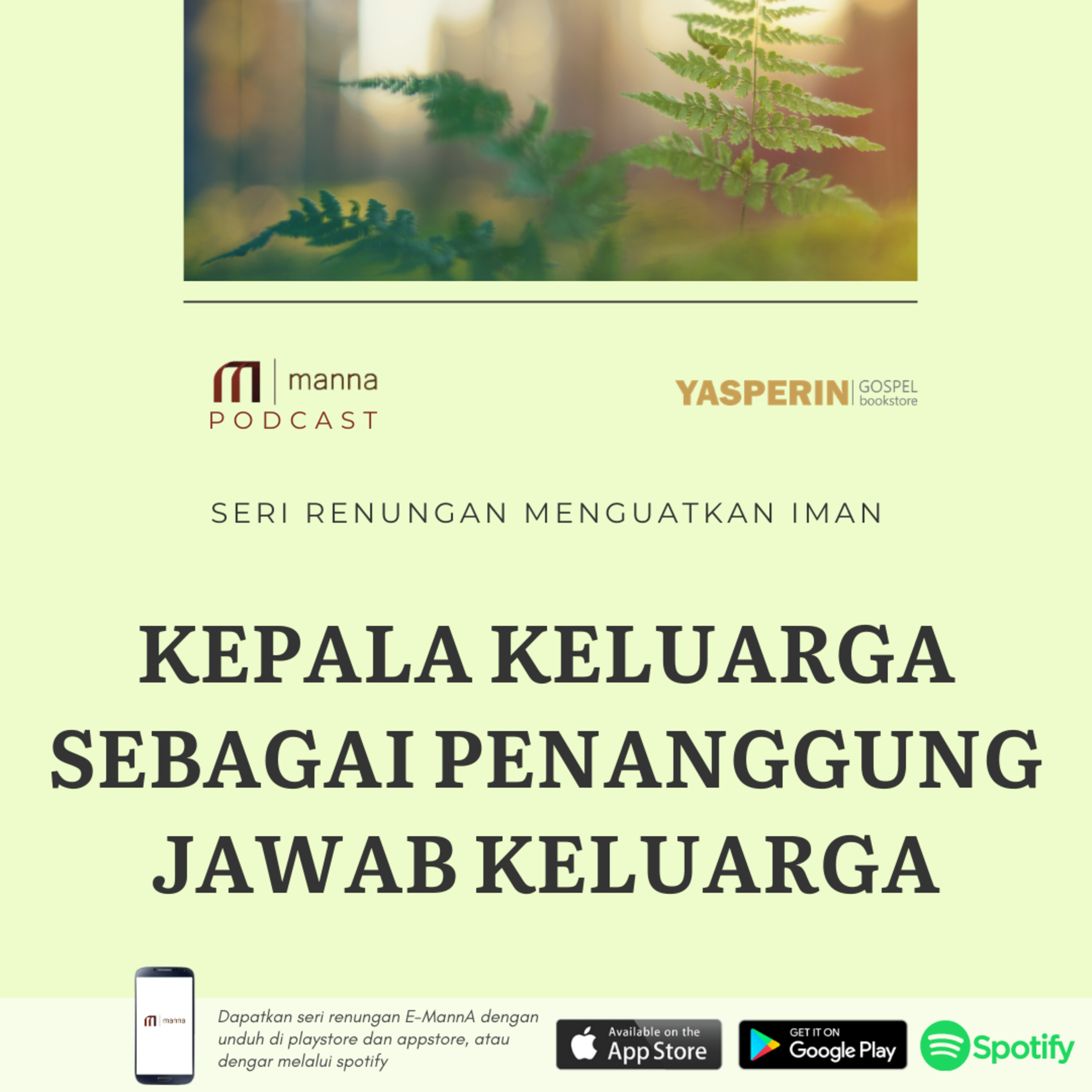 Renungan #32 - KEPALA KELUARGA SEBAGAI PENANGGUNG JAWAB KELUARGA episode artwork