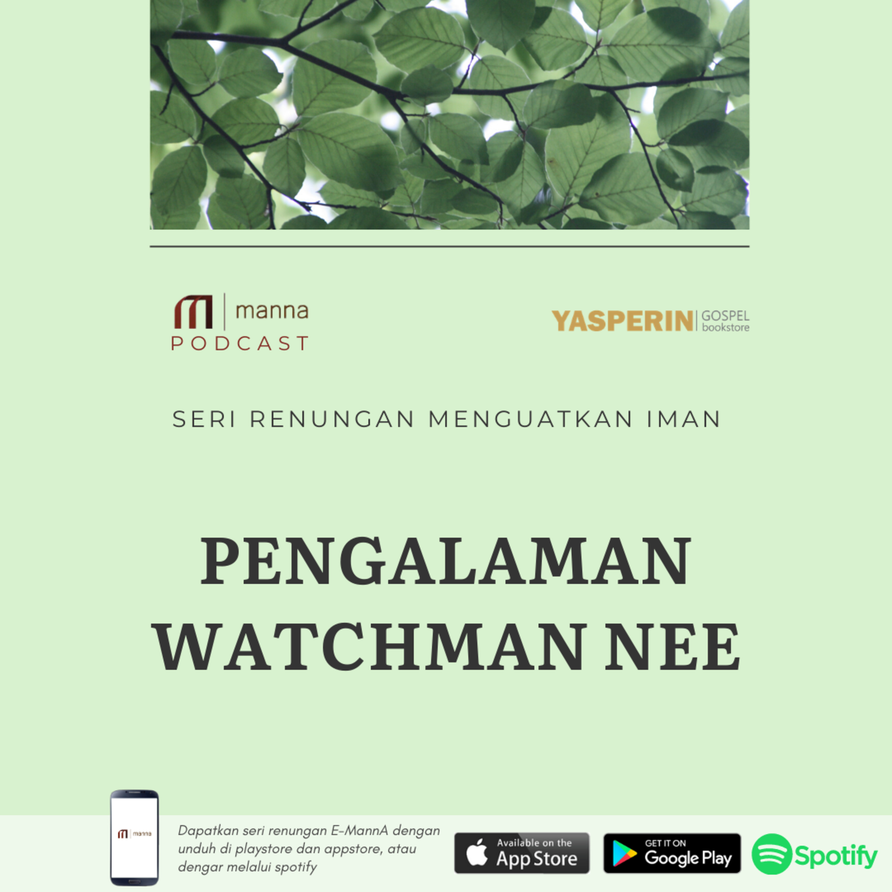 Renungan #32 - PENGALAMAN WATCHMAN NEE episode artwork