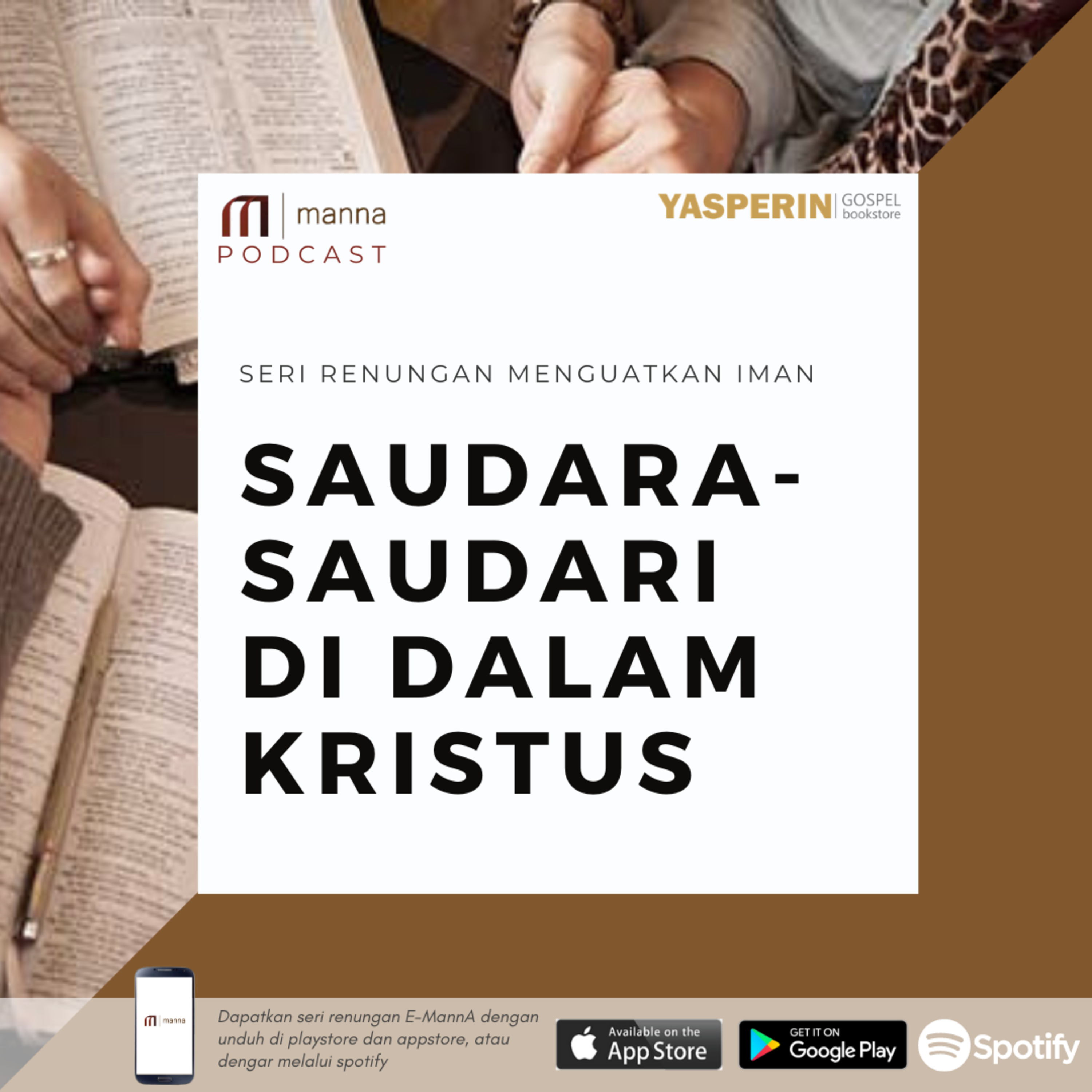 Renungan #33 - SAUDARA SAUDARI DI DALAM KRISTUS episode artwork