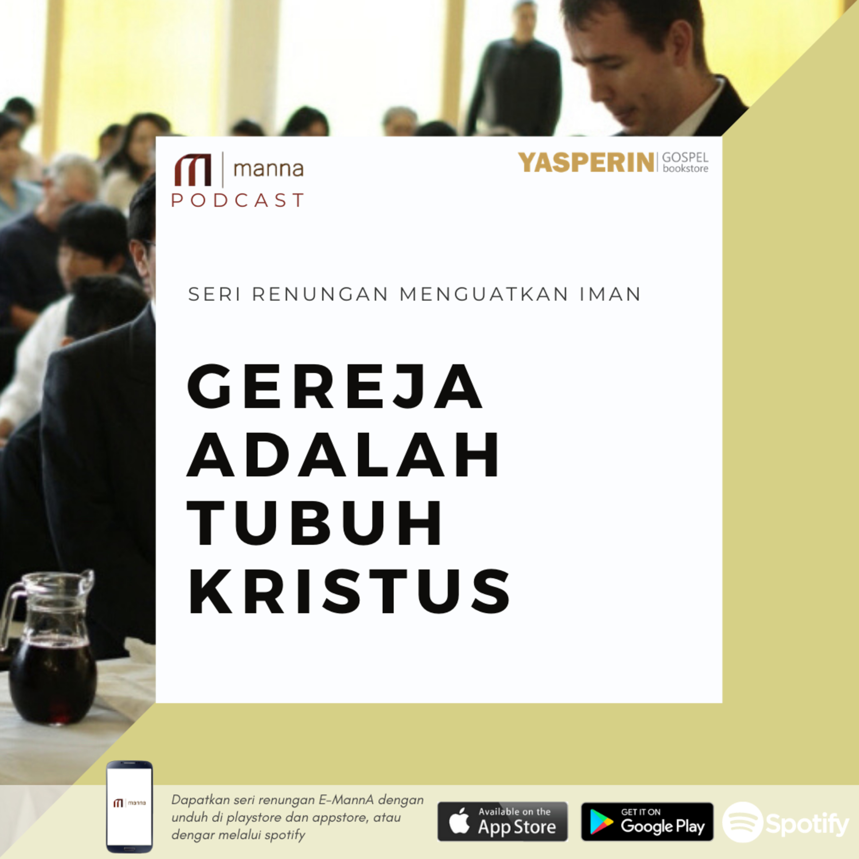 Renungan #34 - GEREJA ADALAH TUBUH KRISTUS episode artwork