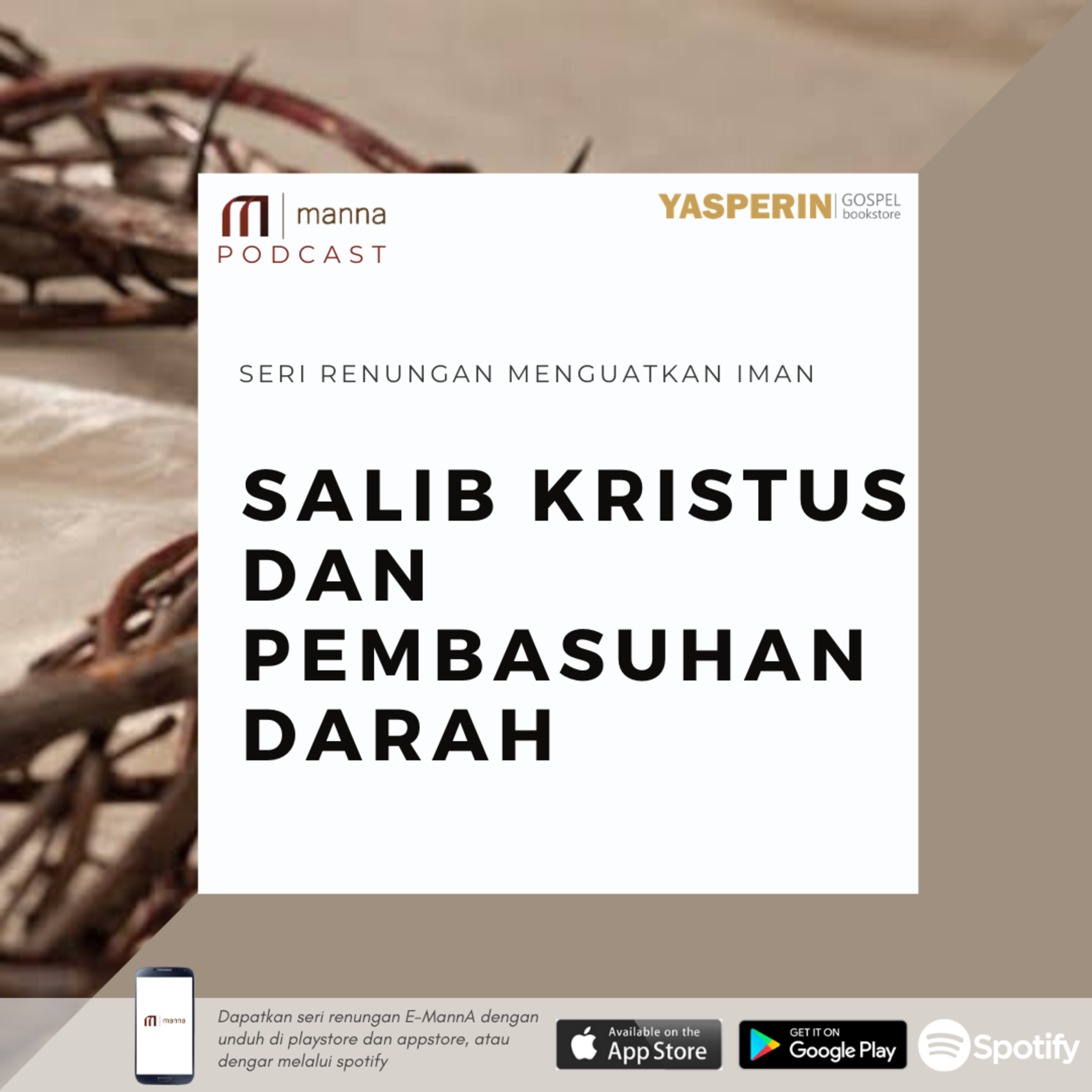 Renungan #35 - SALIB KRISTUS DAN PEMBASUHAN DARAH episode artwork