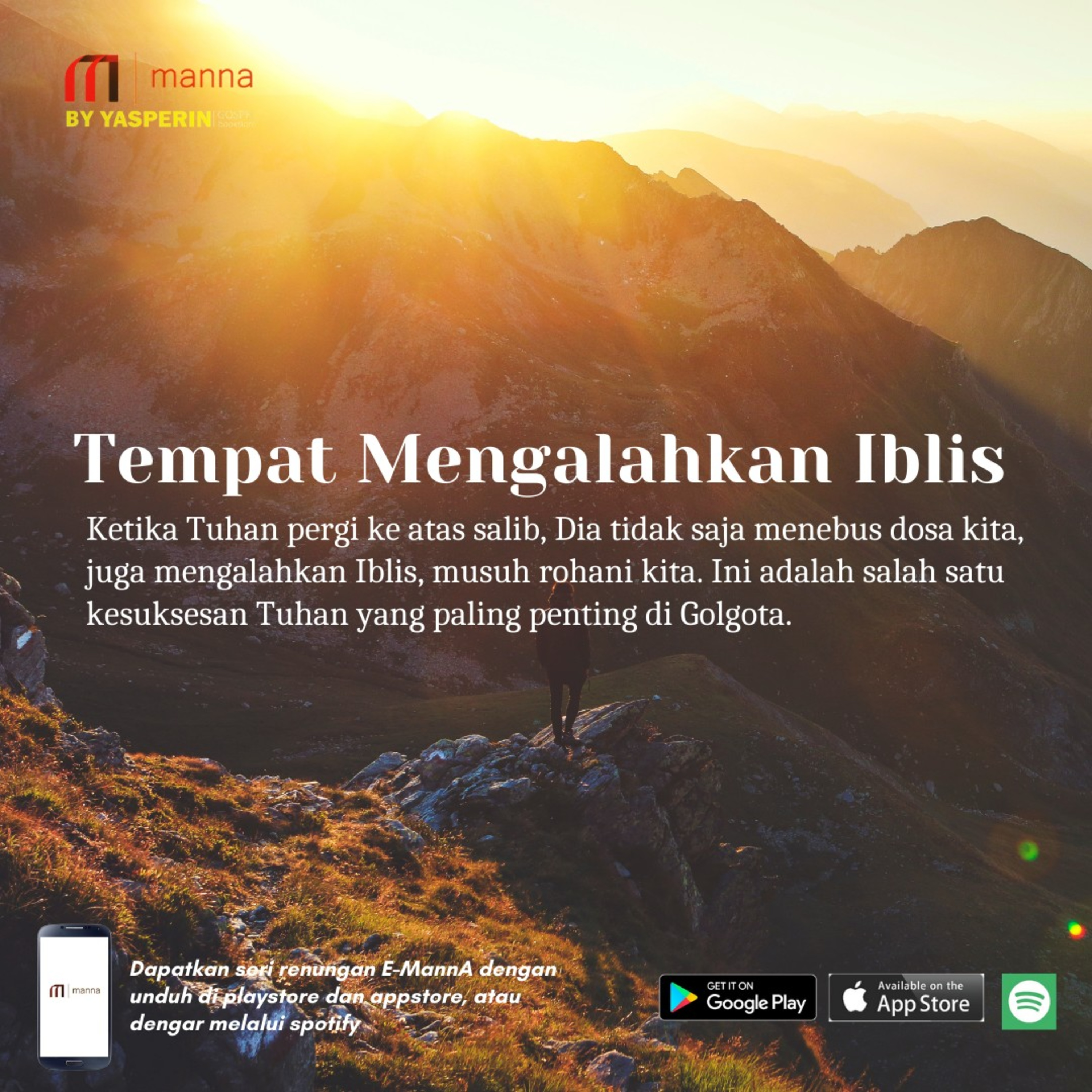 Renungan #35 - TEMPAT MENGALAHKAN IBLIS episode artwork