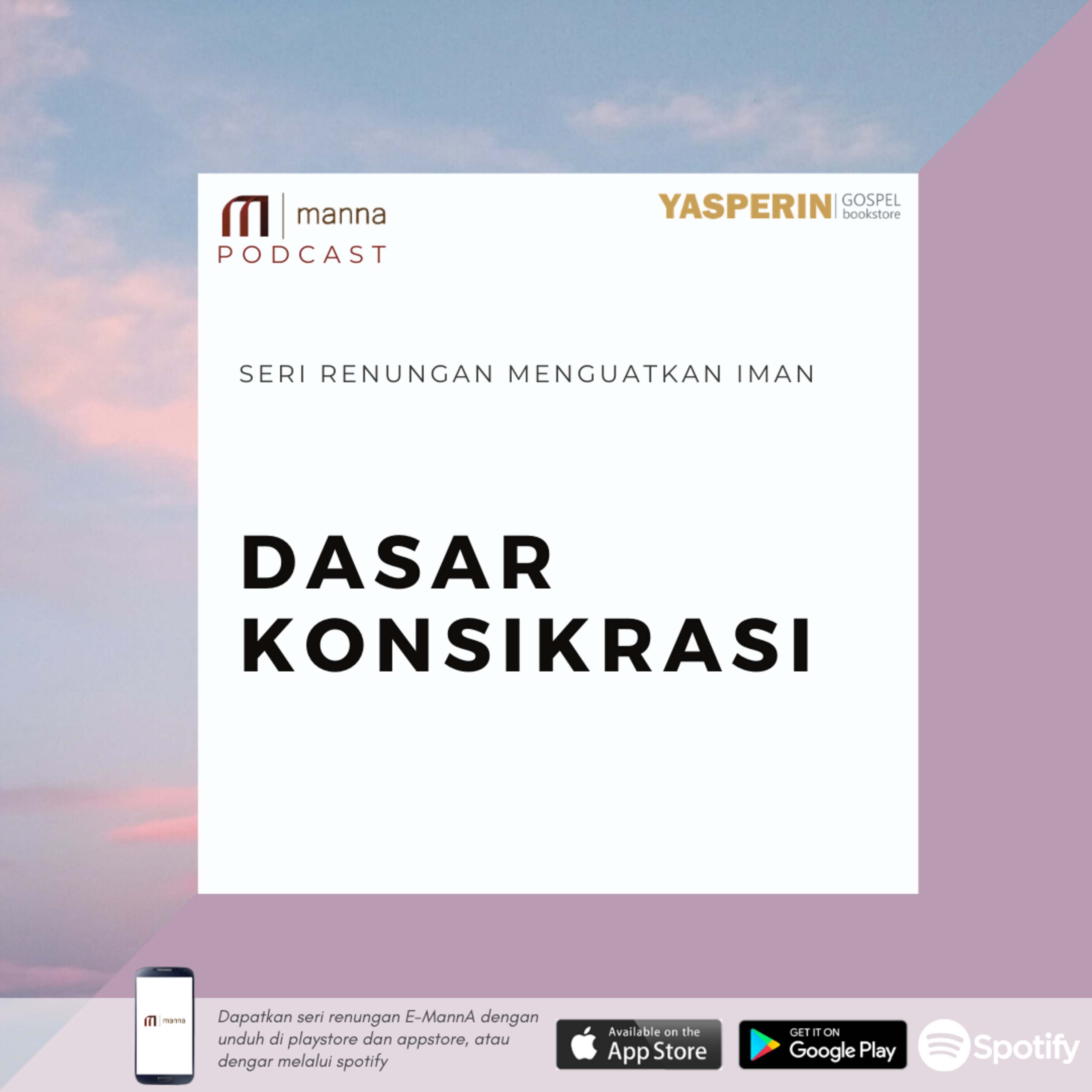 Renungan (37) - DASAR KONSIKRASI episode artwork
