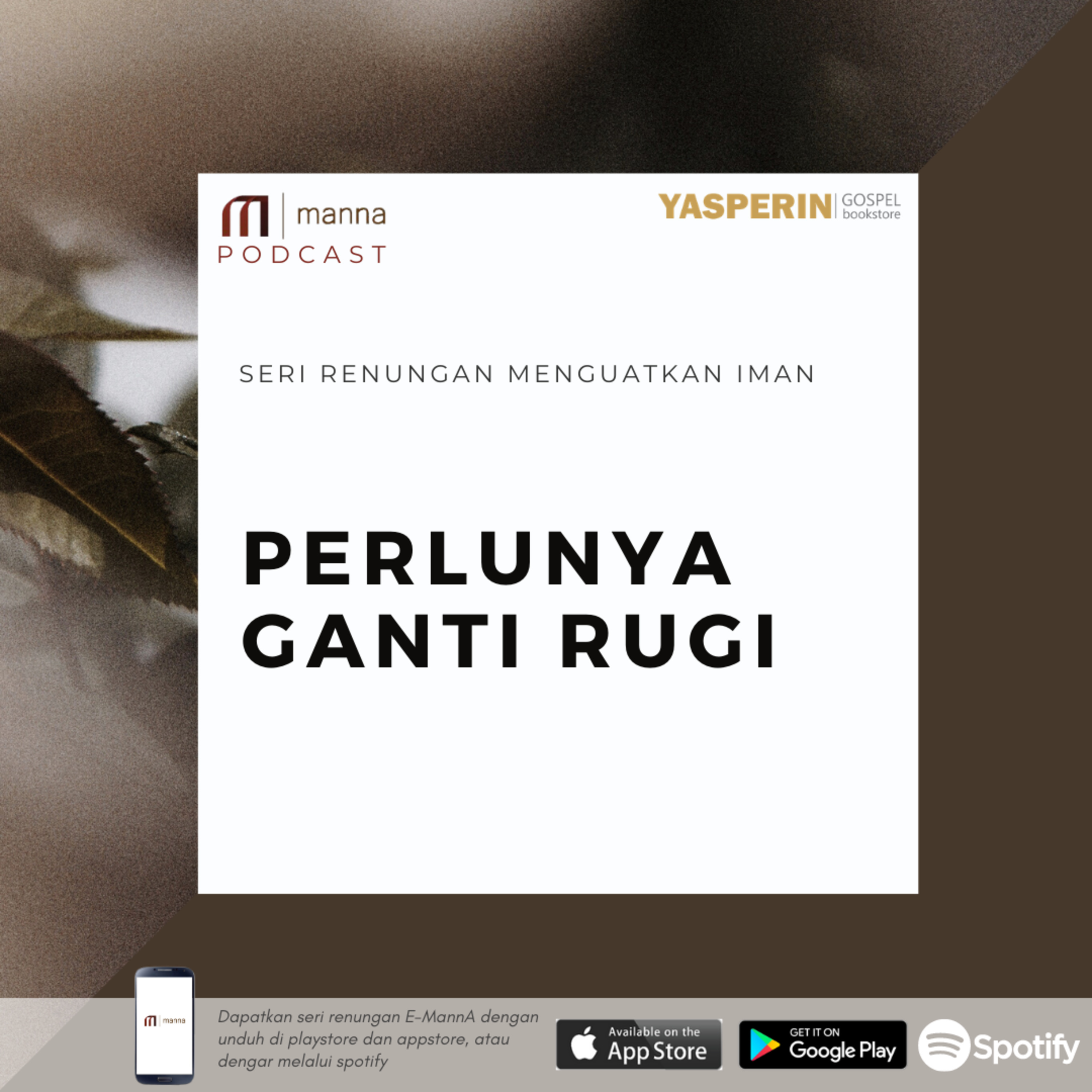 Renungan (36) - PERLUNYA GANTI RUGI episode artwork