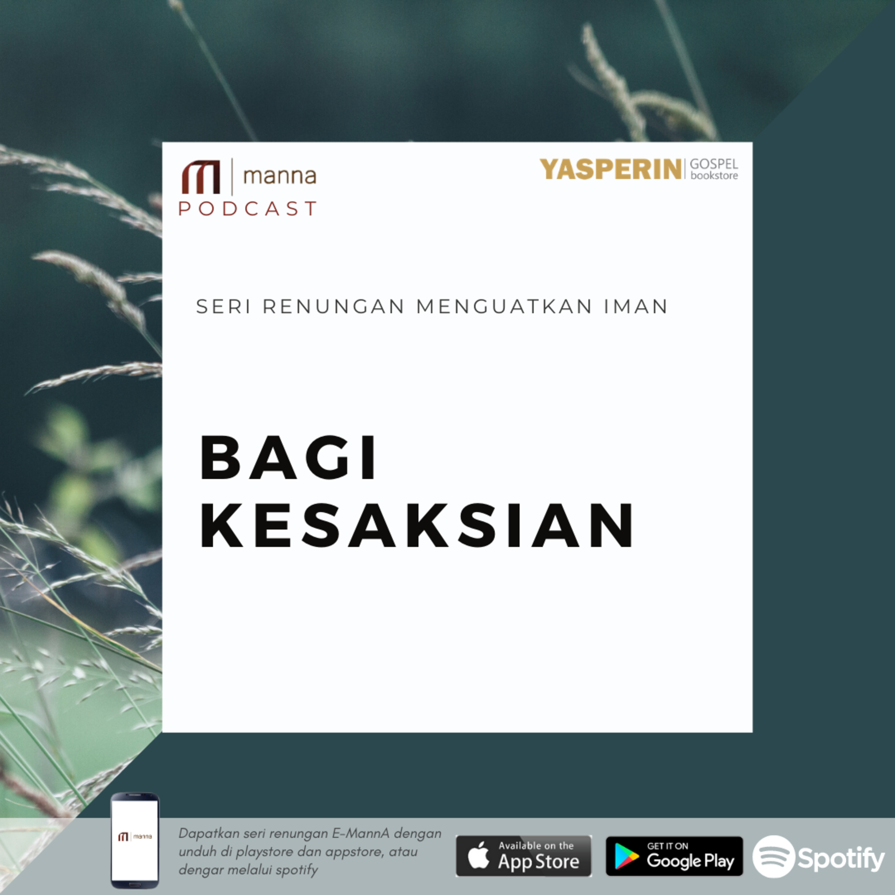 Renungan (36) - BAGI KESAKSIAN episode artwork