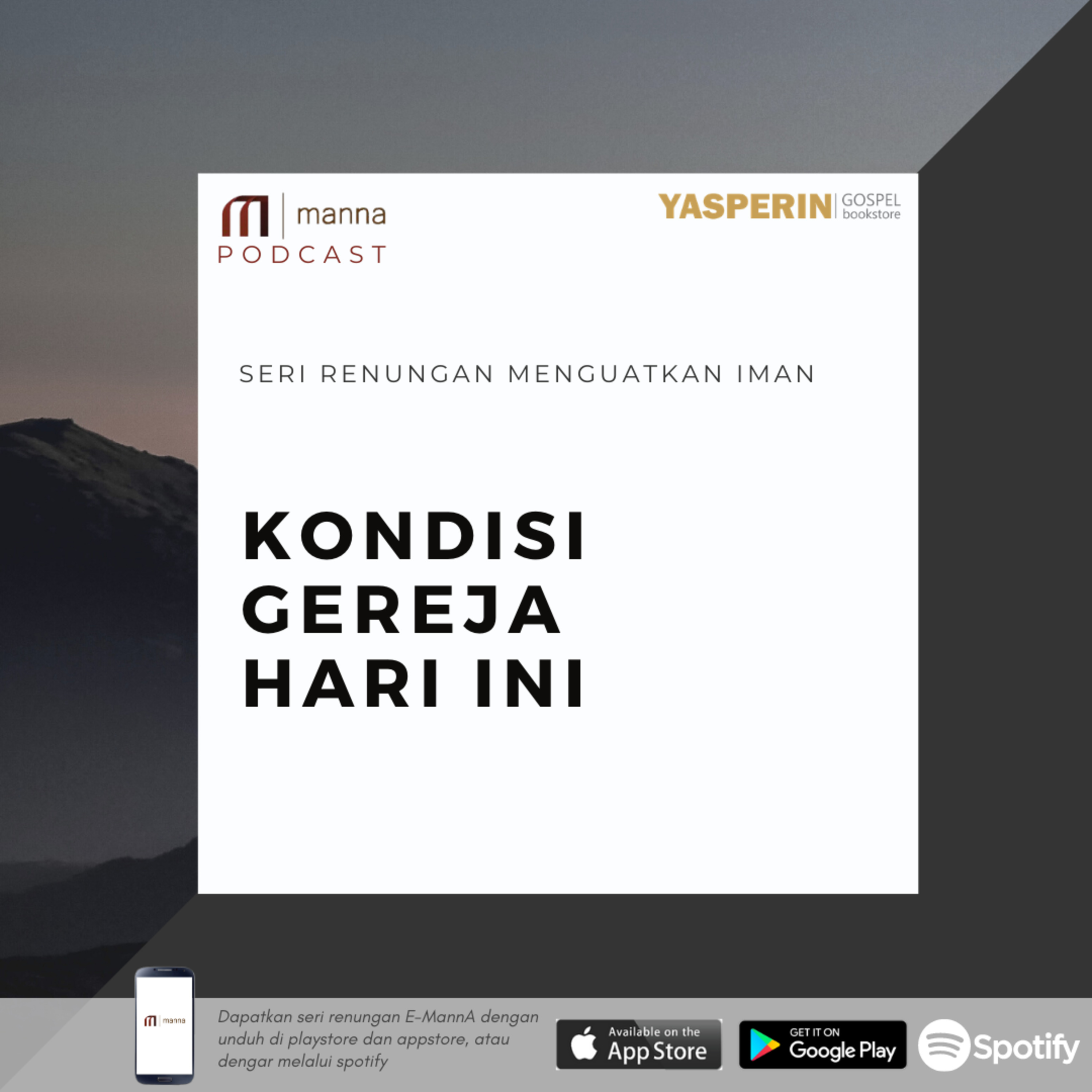 Renungan (40) - KONDISI GEREJA HARI INI episode artwork