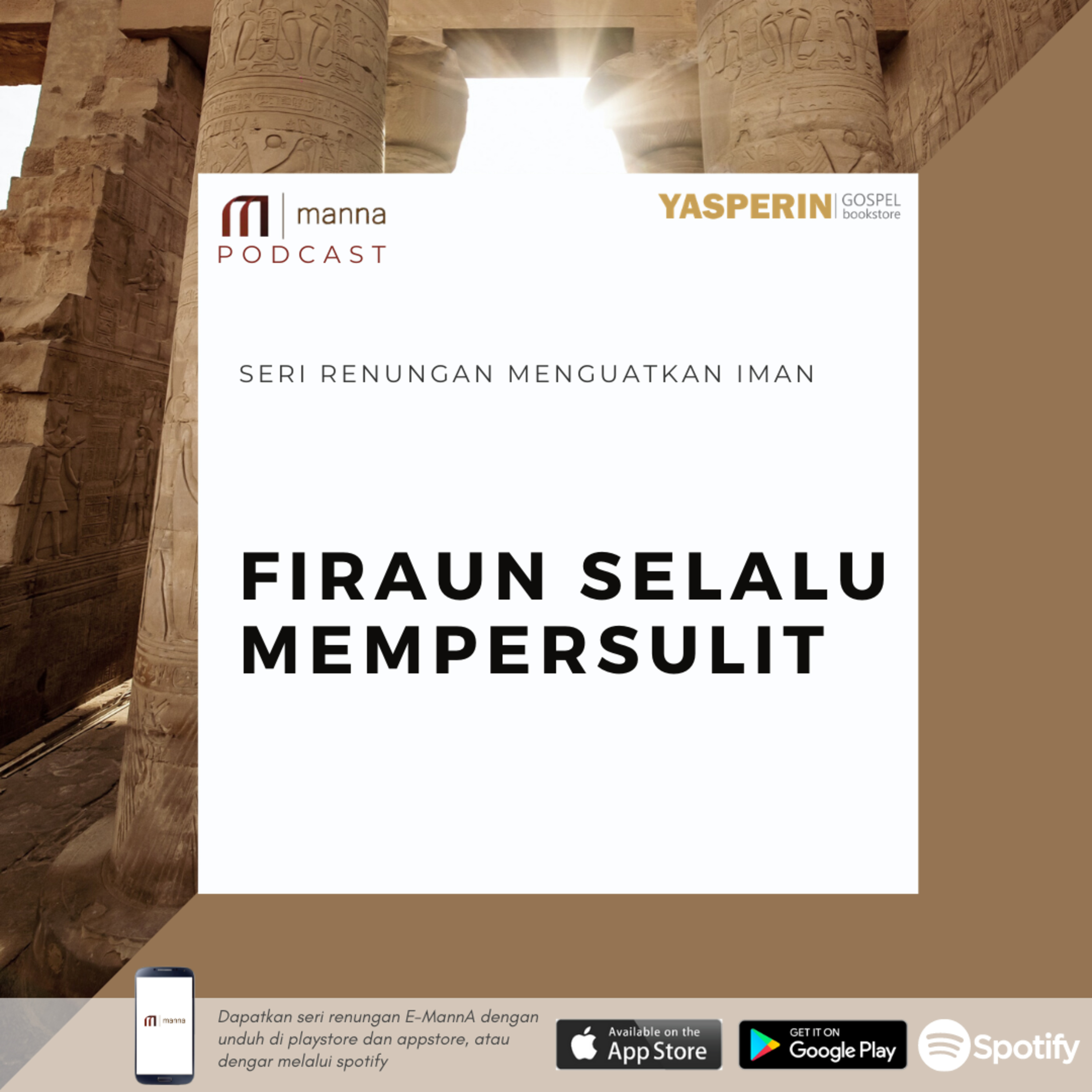 Renungan (39) - FIRAUN SELALU MEMPERSULIT episode artwork
