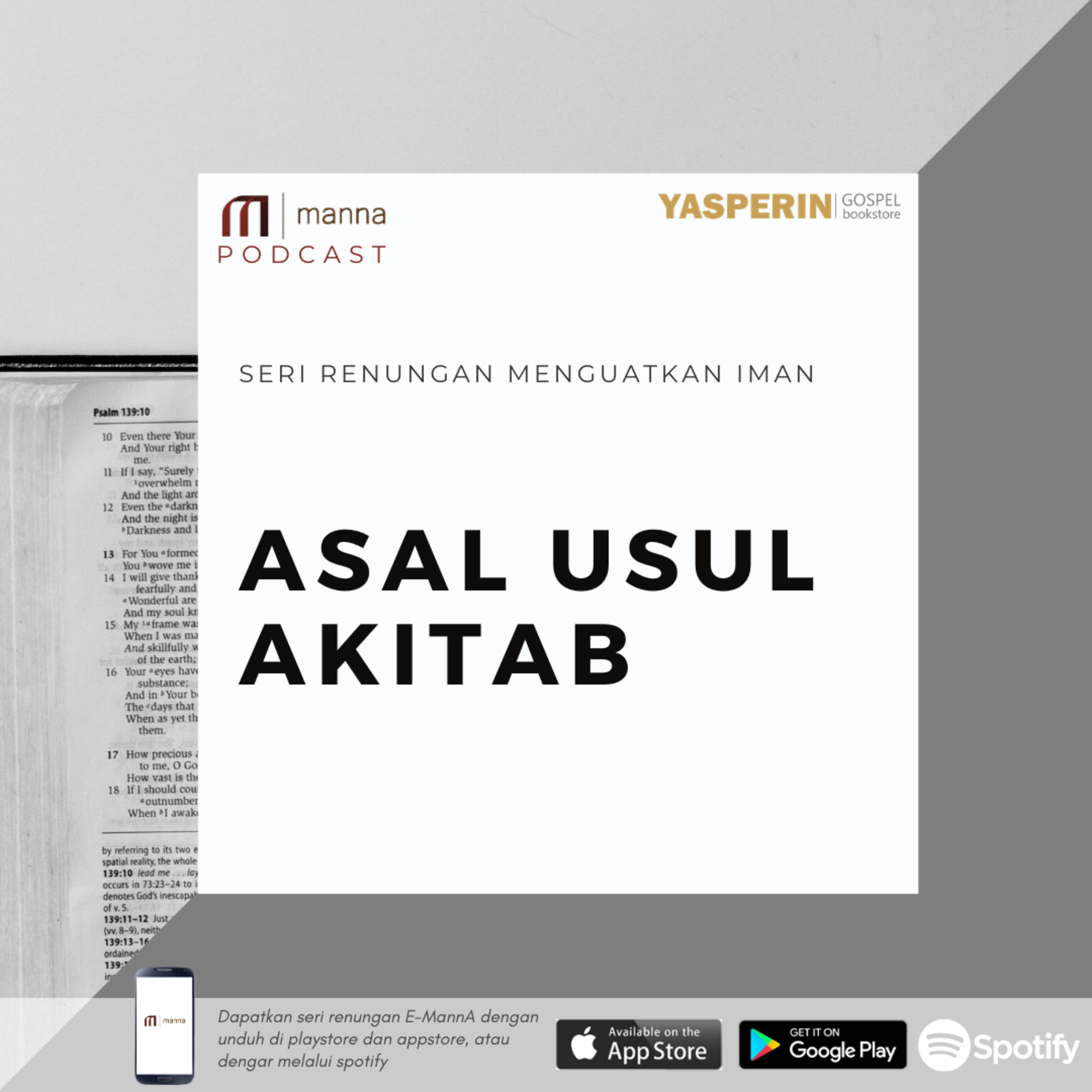Renungan (43) - ASAL USUL ALKITAB episode artwork