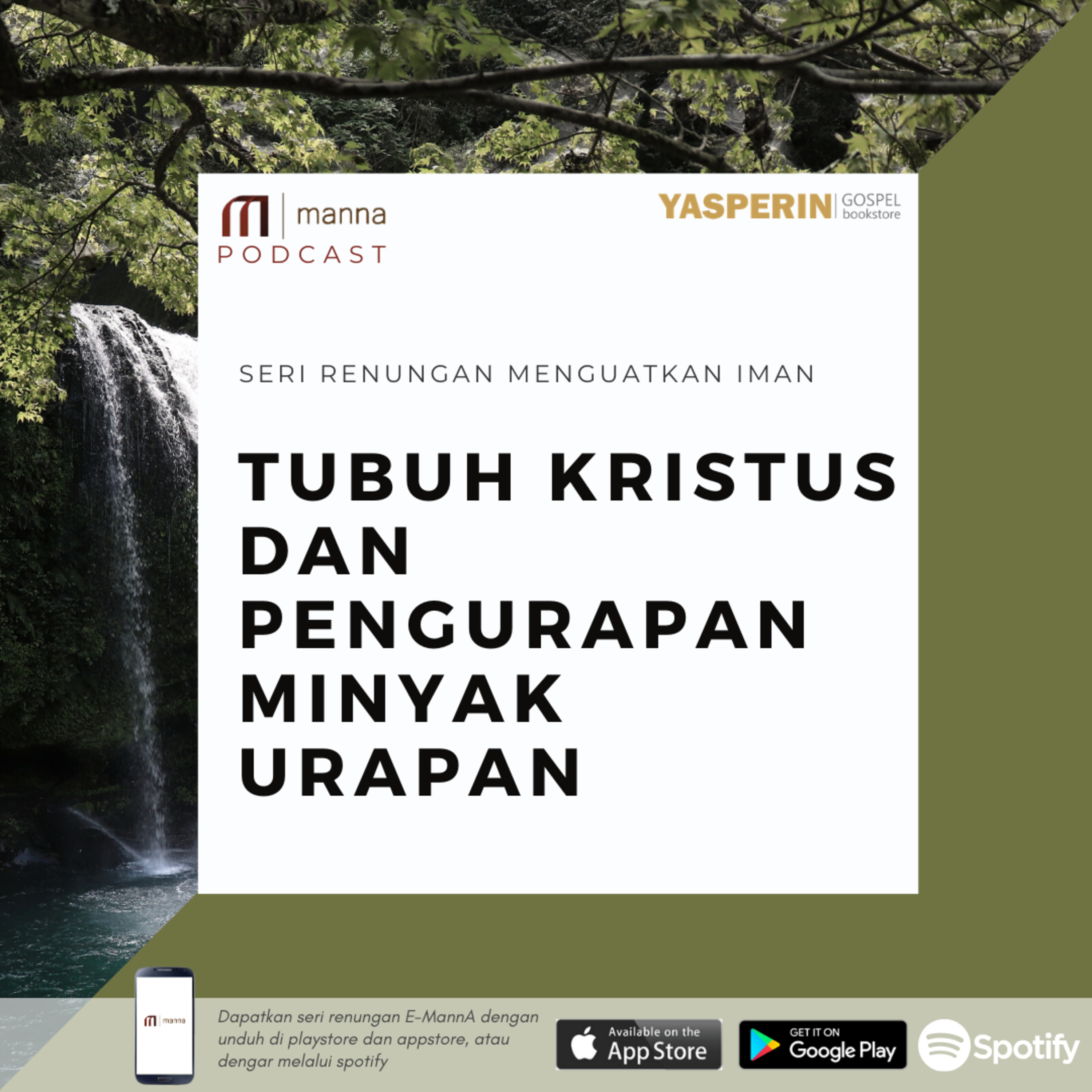 Renungan (41) - TUBUH KRISTUS DAN PENGURAPAN MINYAK URAPAN episode artwork