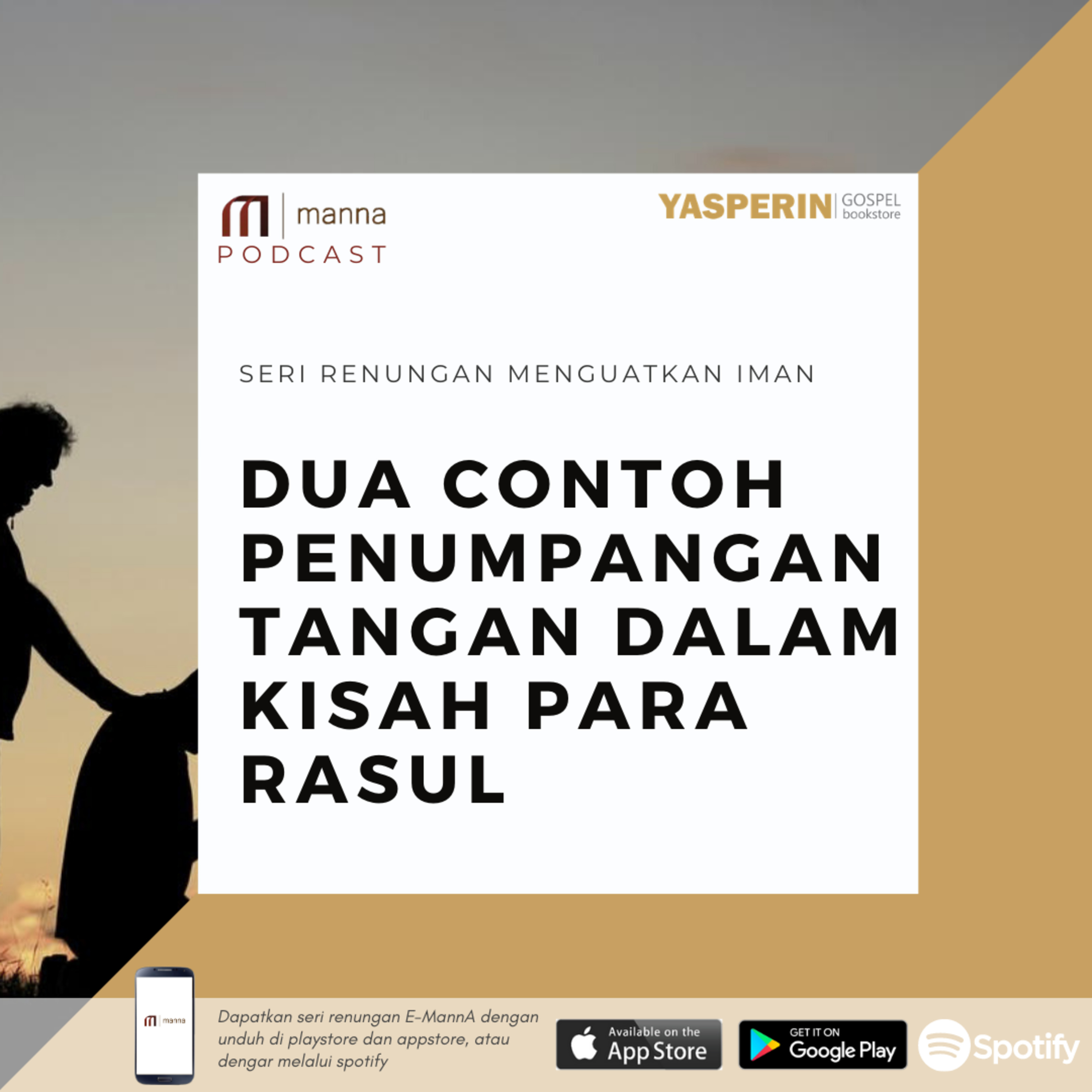 Renungan (41) - DUA CONTOH PENUMPANGAN TANGAN DALAM KISAH PARA RASUL episode artwork