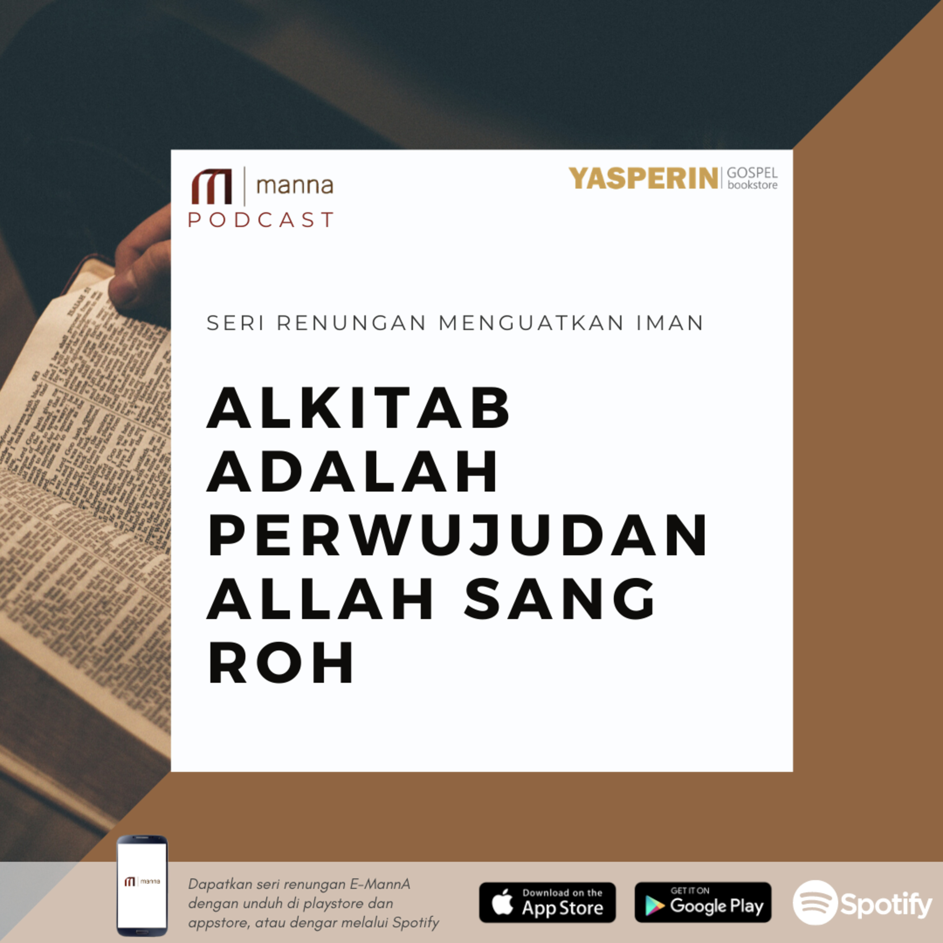 Renungan (43) - ALKITAB ADALAH PERWUJUDAN ALLAH SANG ROH episode artwork