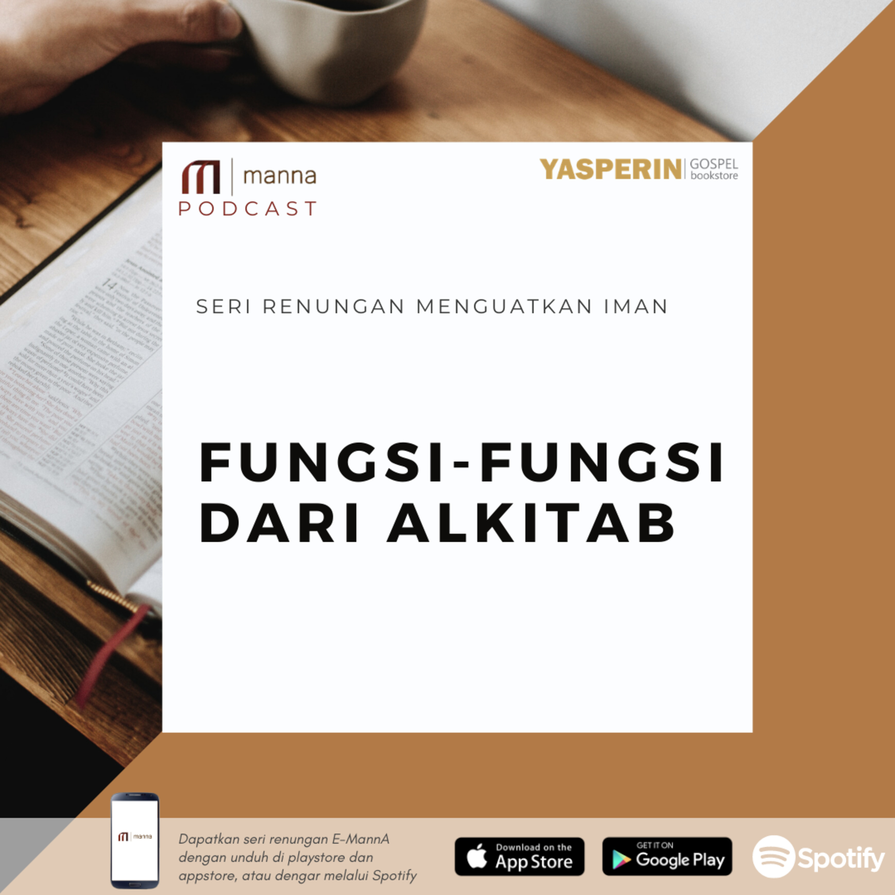 Renungan (43) - FUNGSI-FUNGSI DARI ALKITAB episode artwork